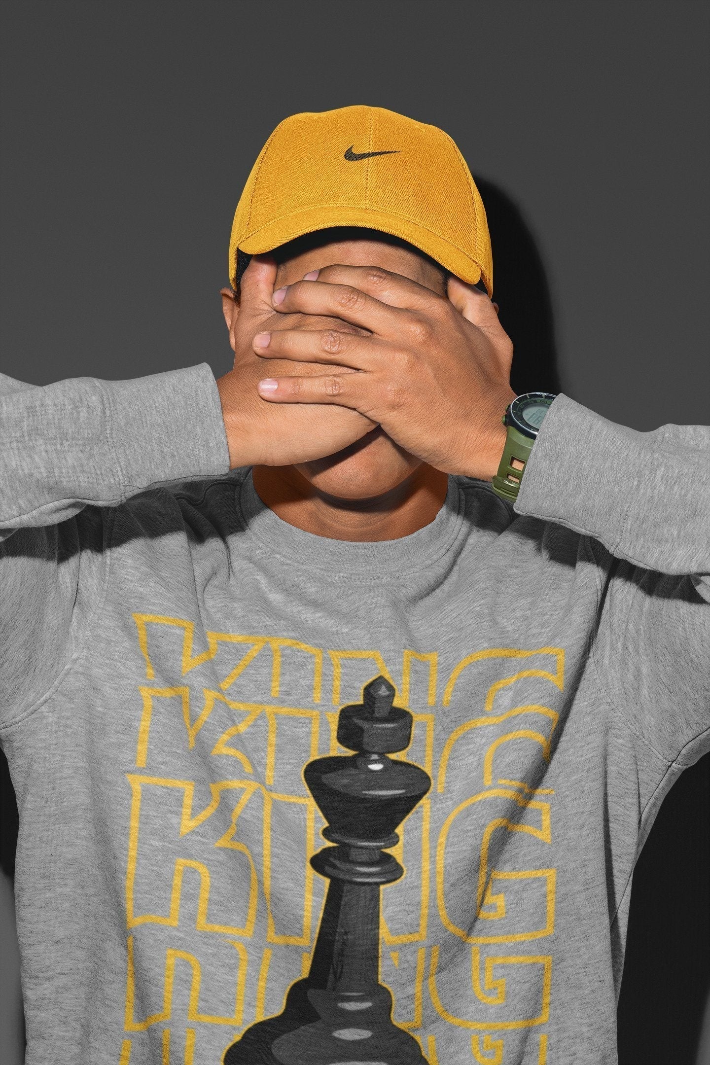 King Unisex Tops - Air Jordan 1 Pollen
