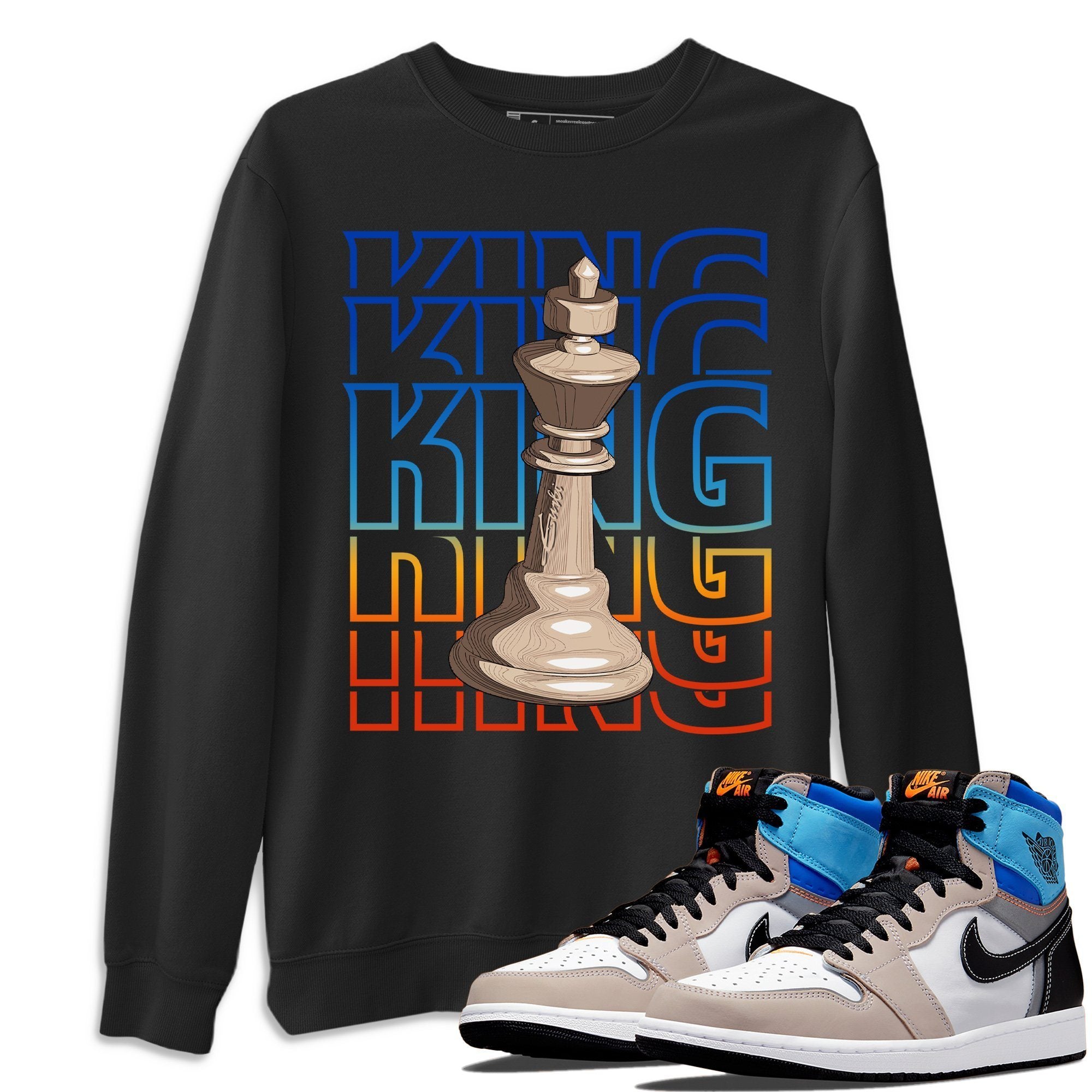 King Unisex Tops - Air Jordan 1 Prototype
