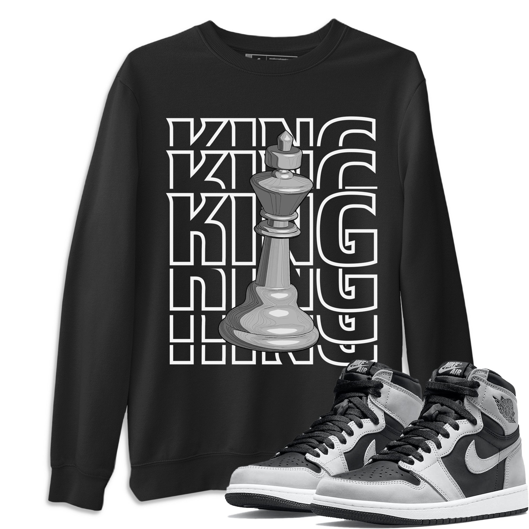 King Unisex Tops - Air Jordan 1 Shadow 2.0