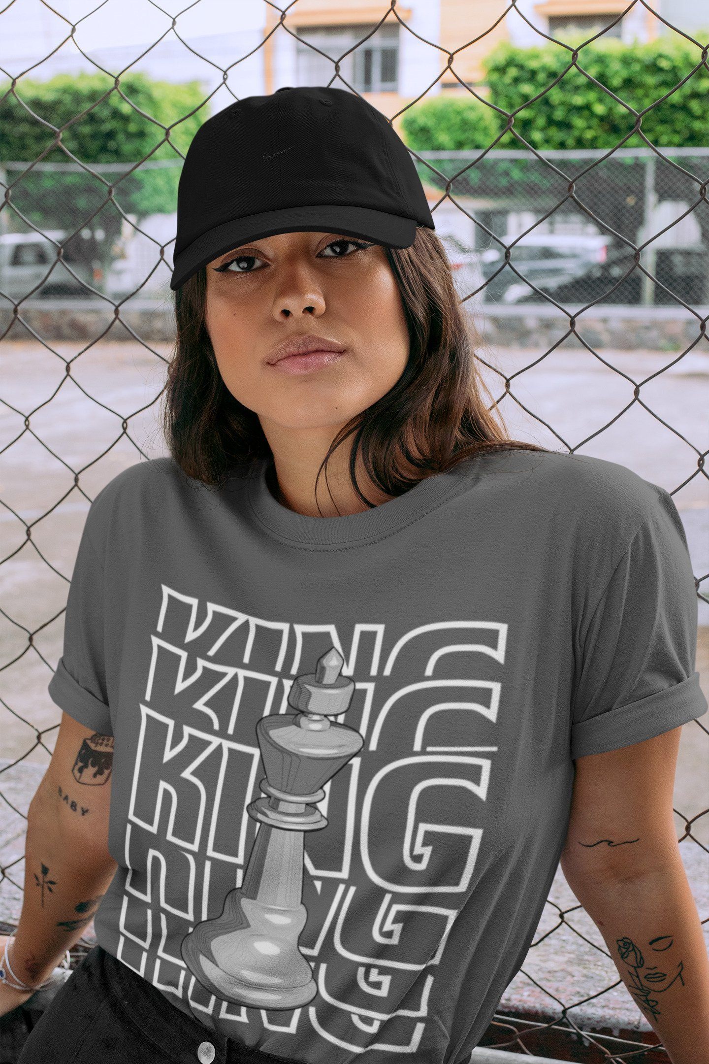 King Unisex Tops - Air Jordan 1 Shadow 2.0