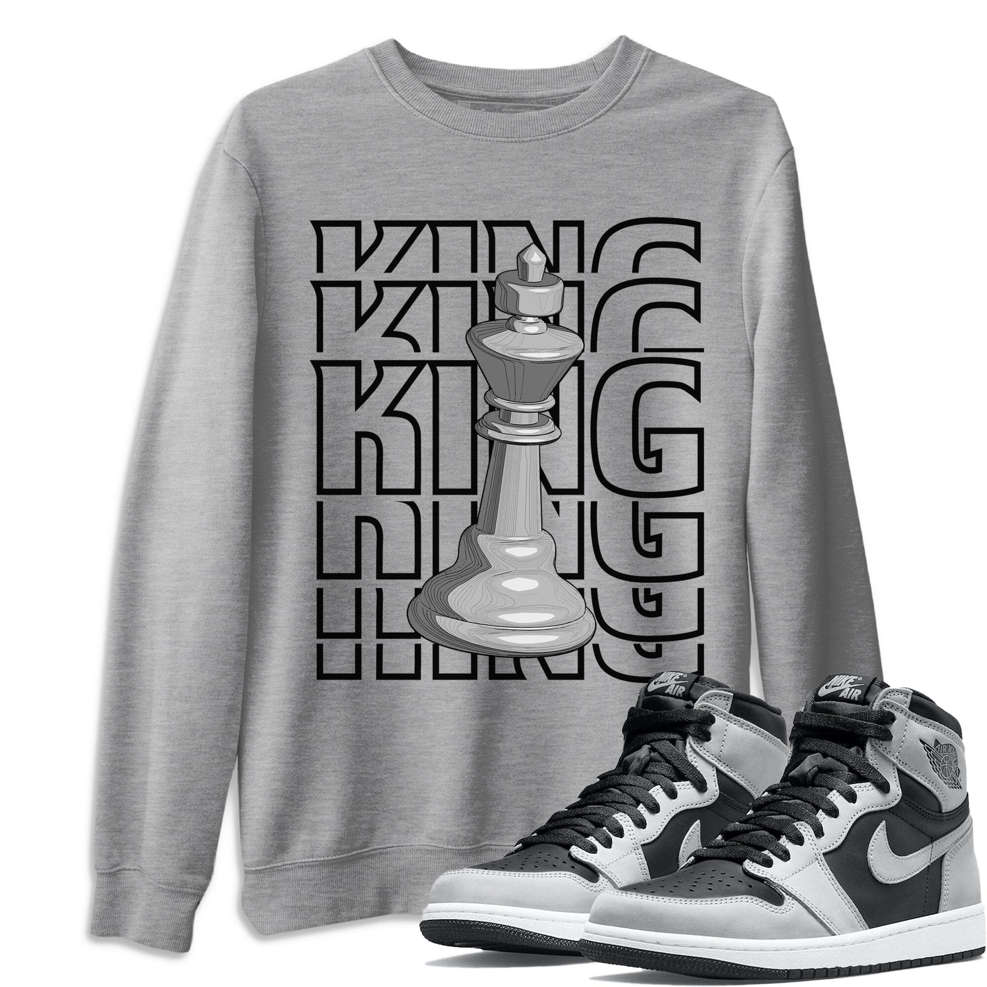 King Unisex Tops - Air Jordan 1 Shadow 2.0