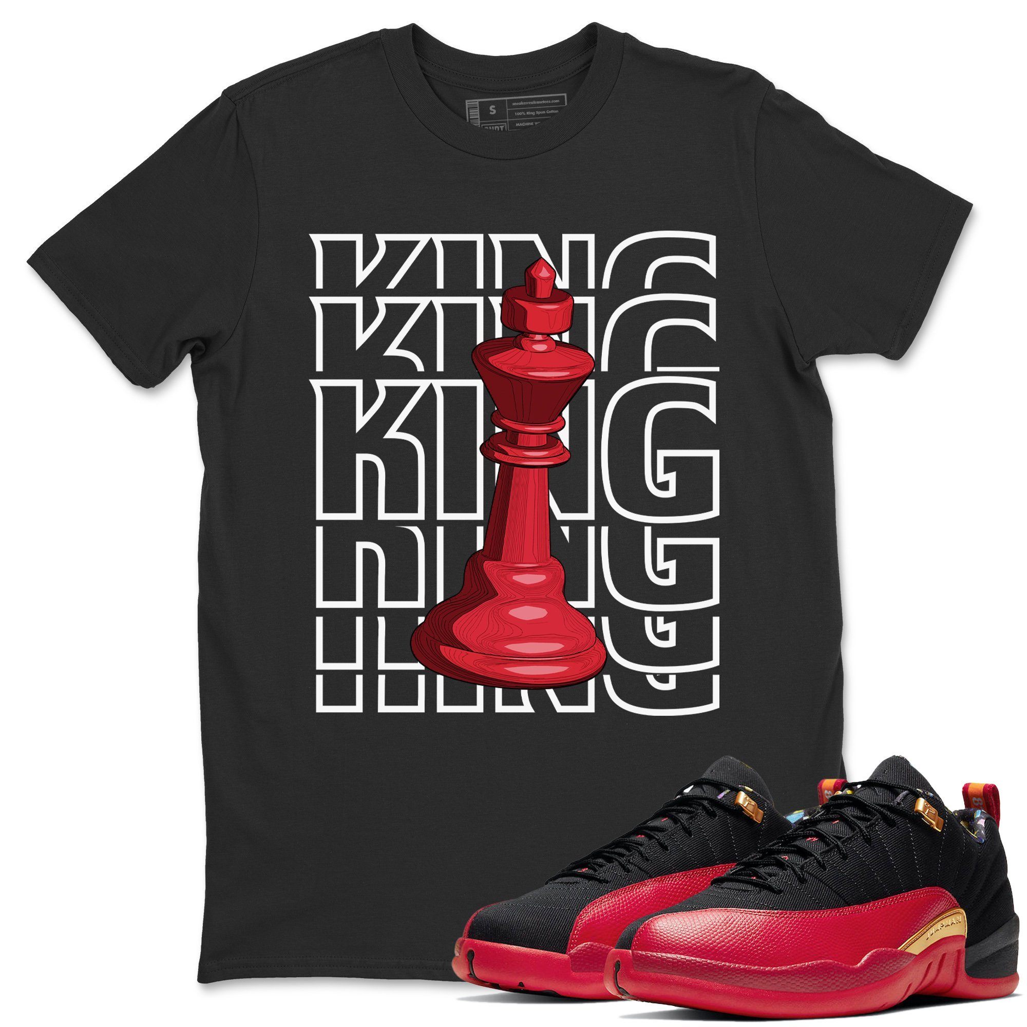 King Unisex Tops - Air Jordan 12 Super Bowl