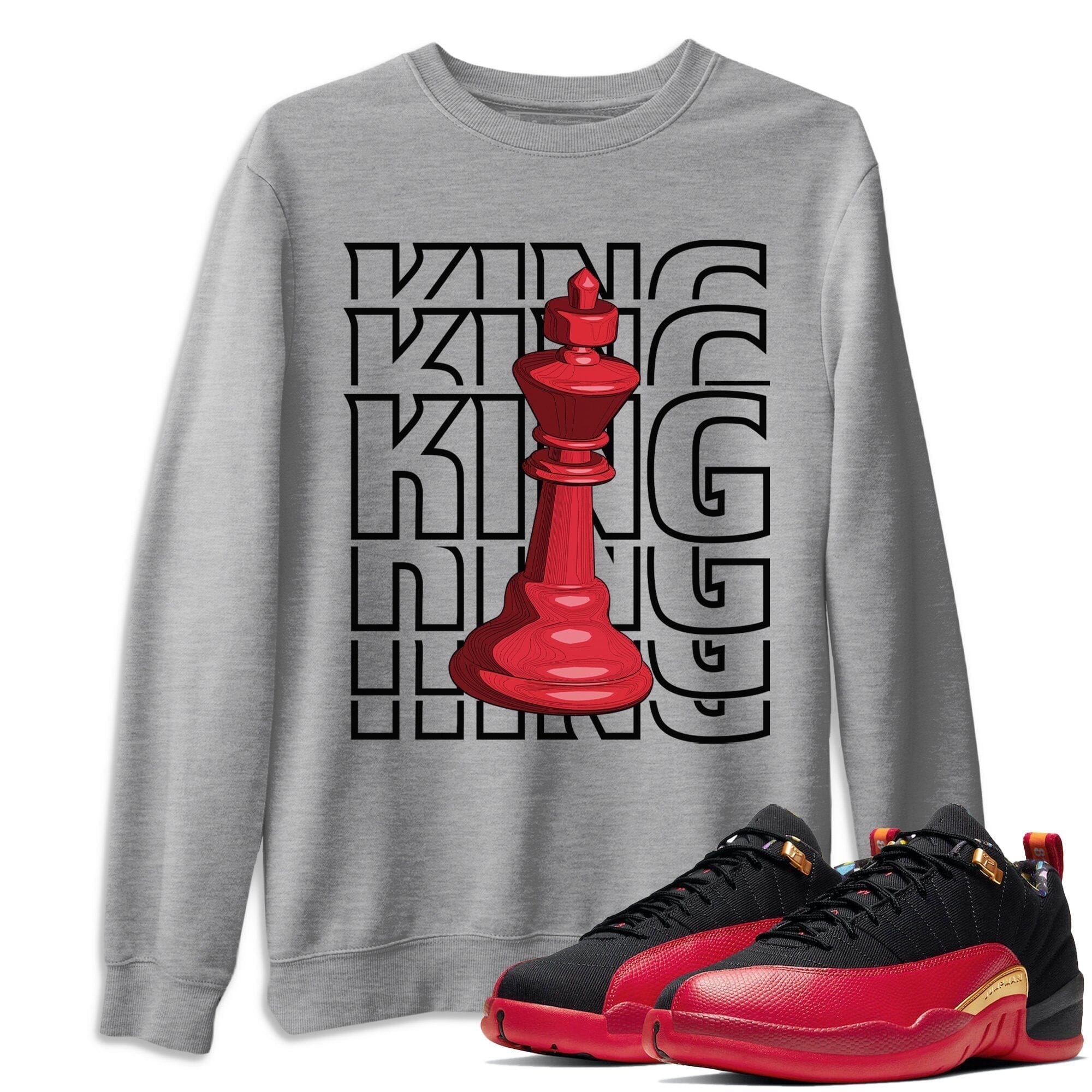 King Unisex Tops - Air Jordan 12 Super Bowl