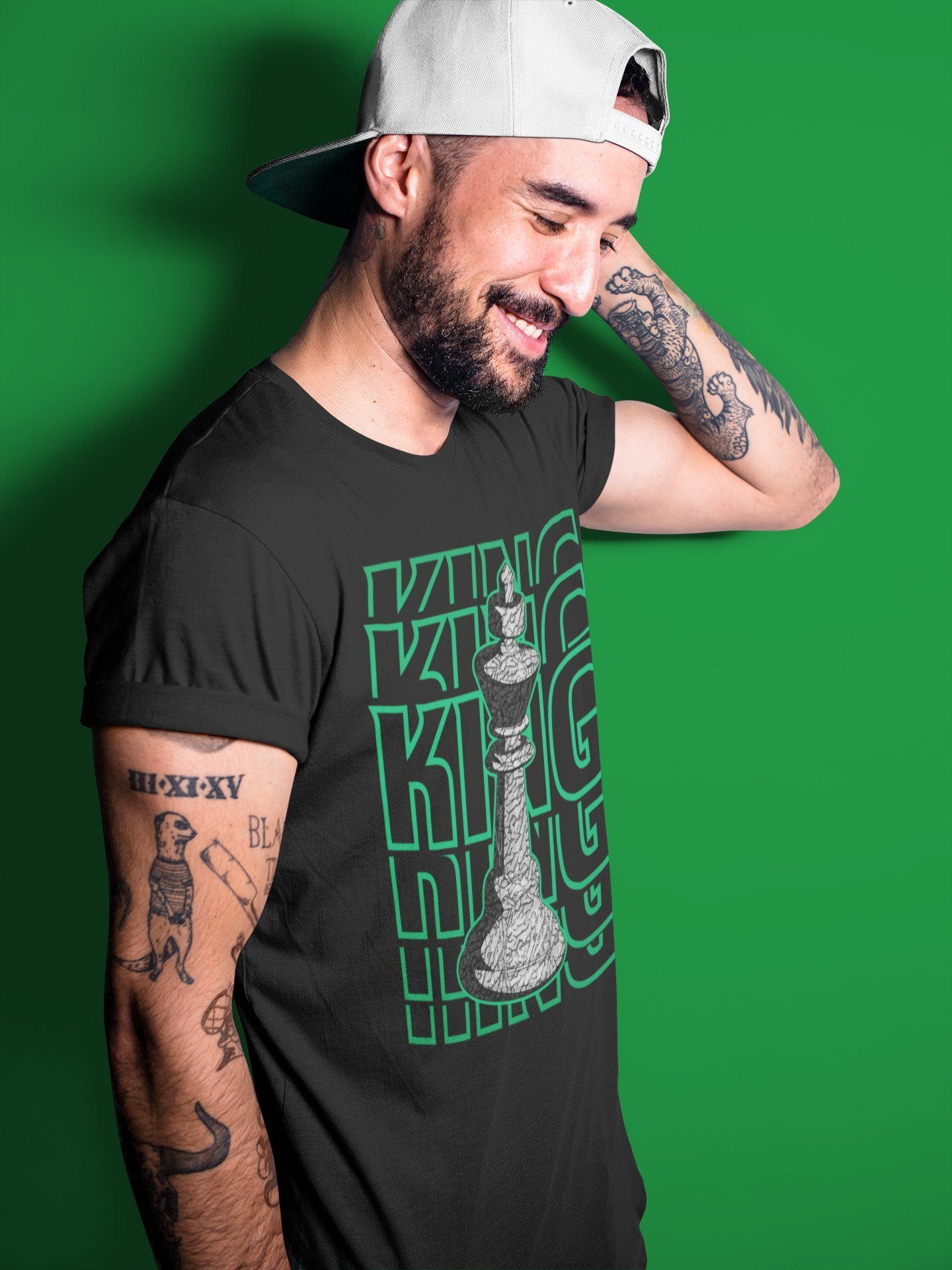 King Unisex Tops - Air Jordan 3 Pine Green