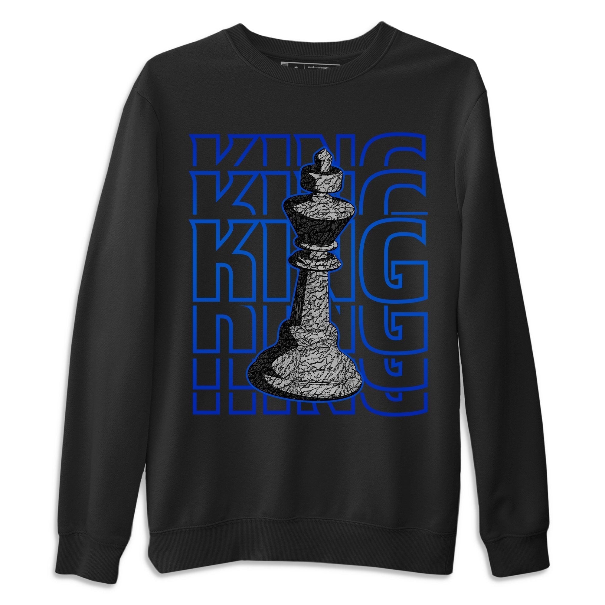 King Unisex Tops - Air Jordan 3 Racer Blue