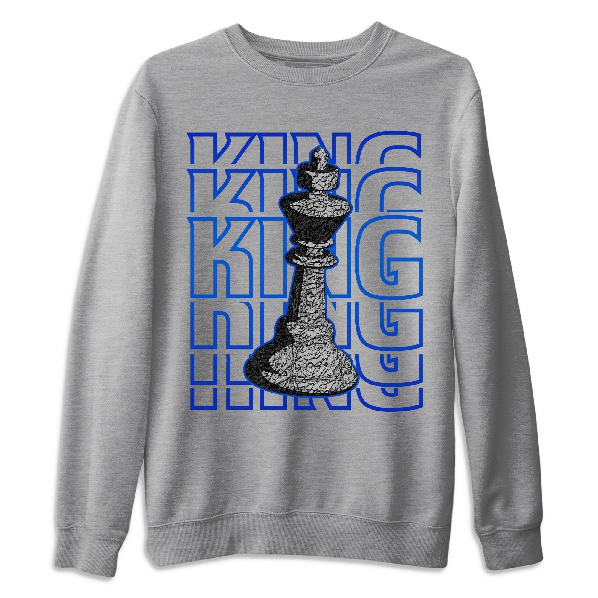 King Unisex Tops - Air Jordan 3 Racer Blue