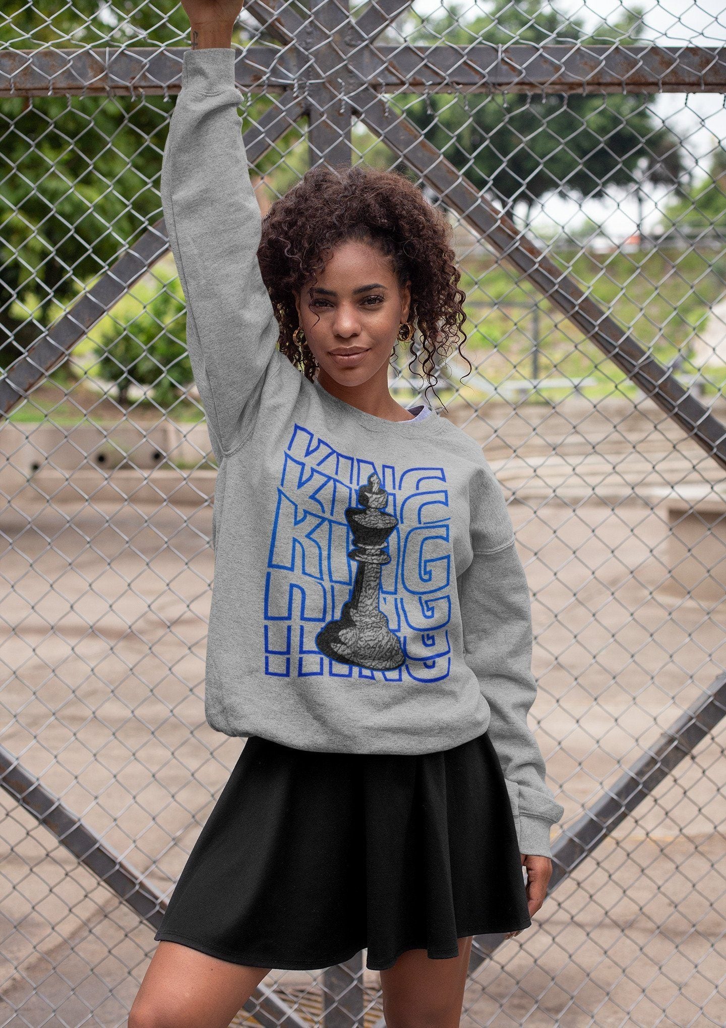 King Unisex Tops - Air Jordan 3 Racer Blue