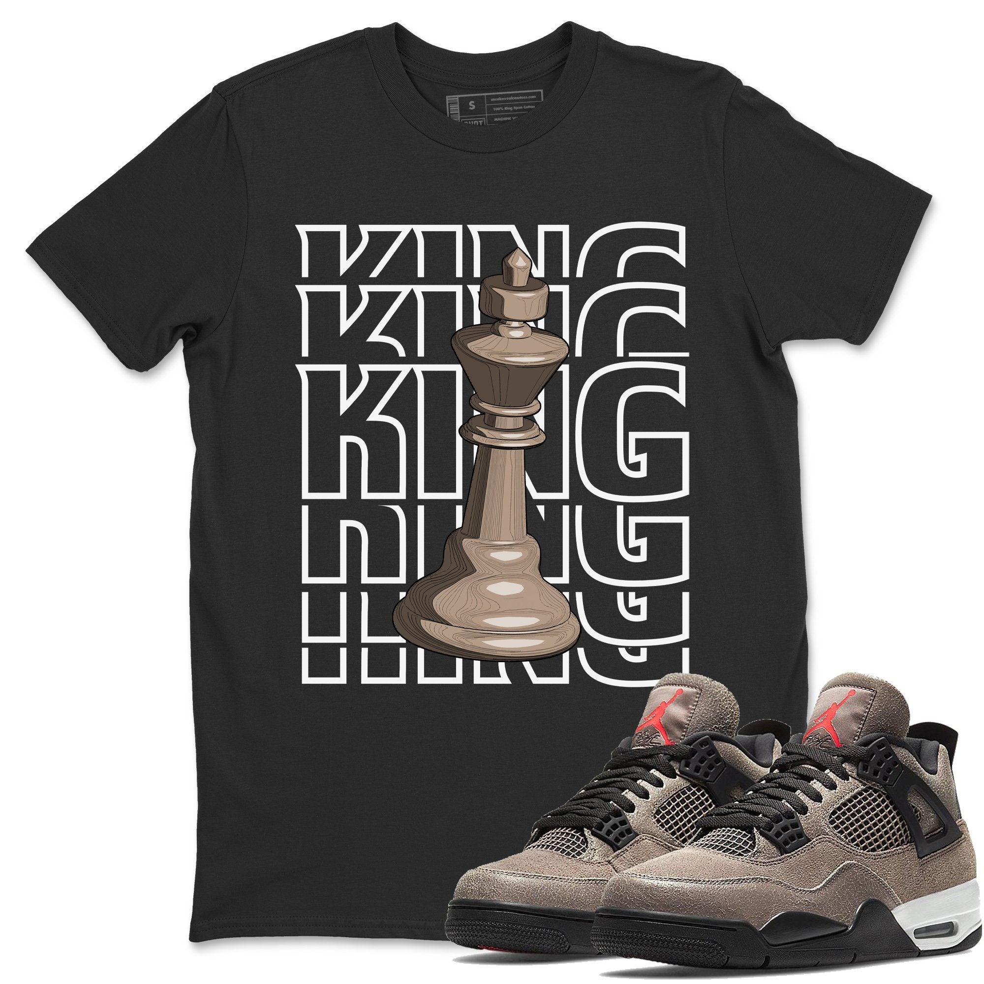 King Unisex Tops - Air Jordan 4 Taupe Haze