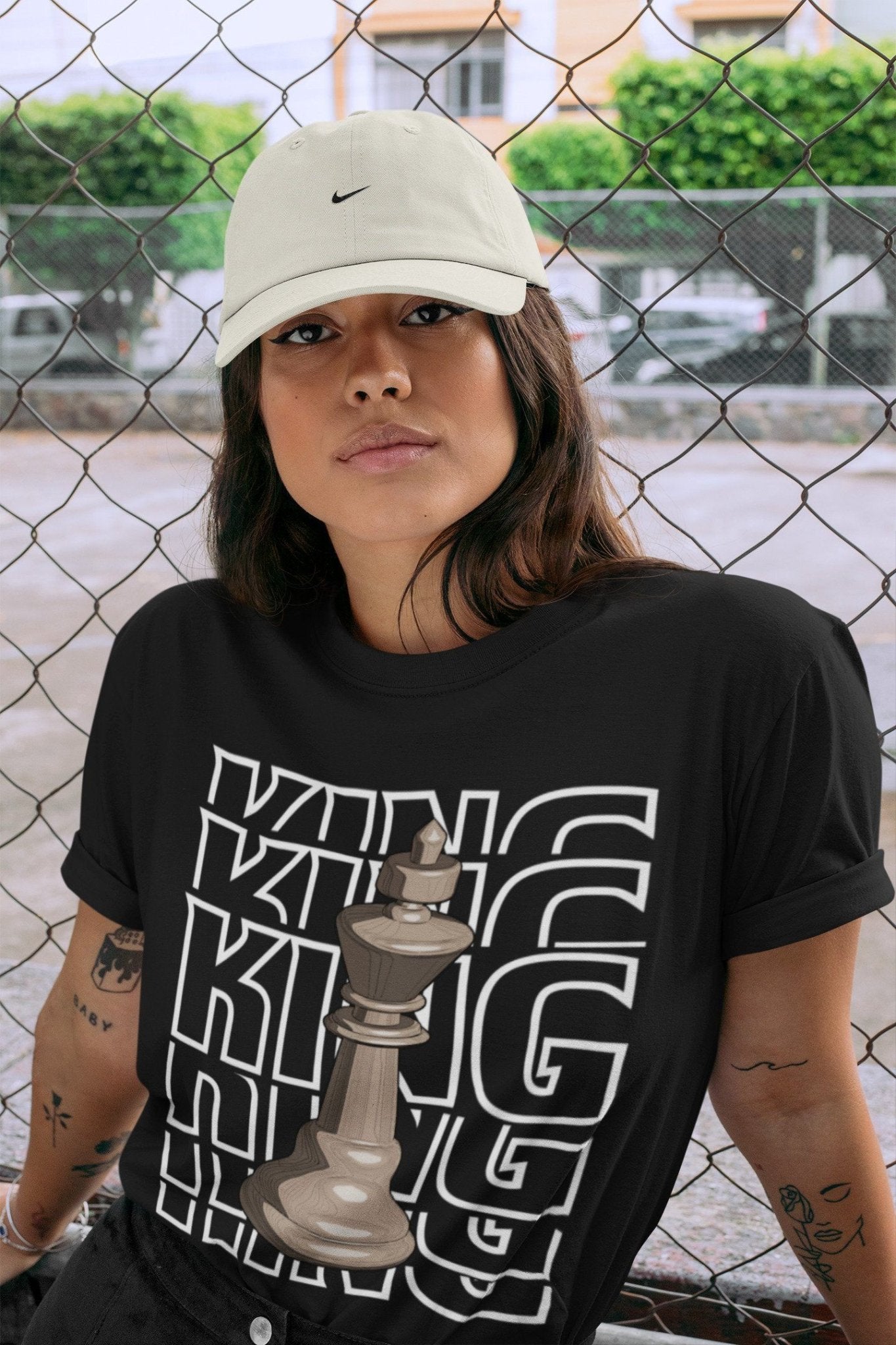 King Unisex Tops - Air Jordan 4 Taupe Haze