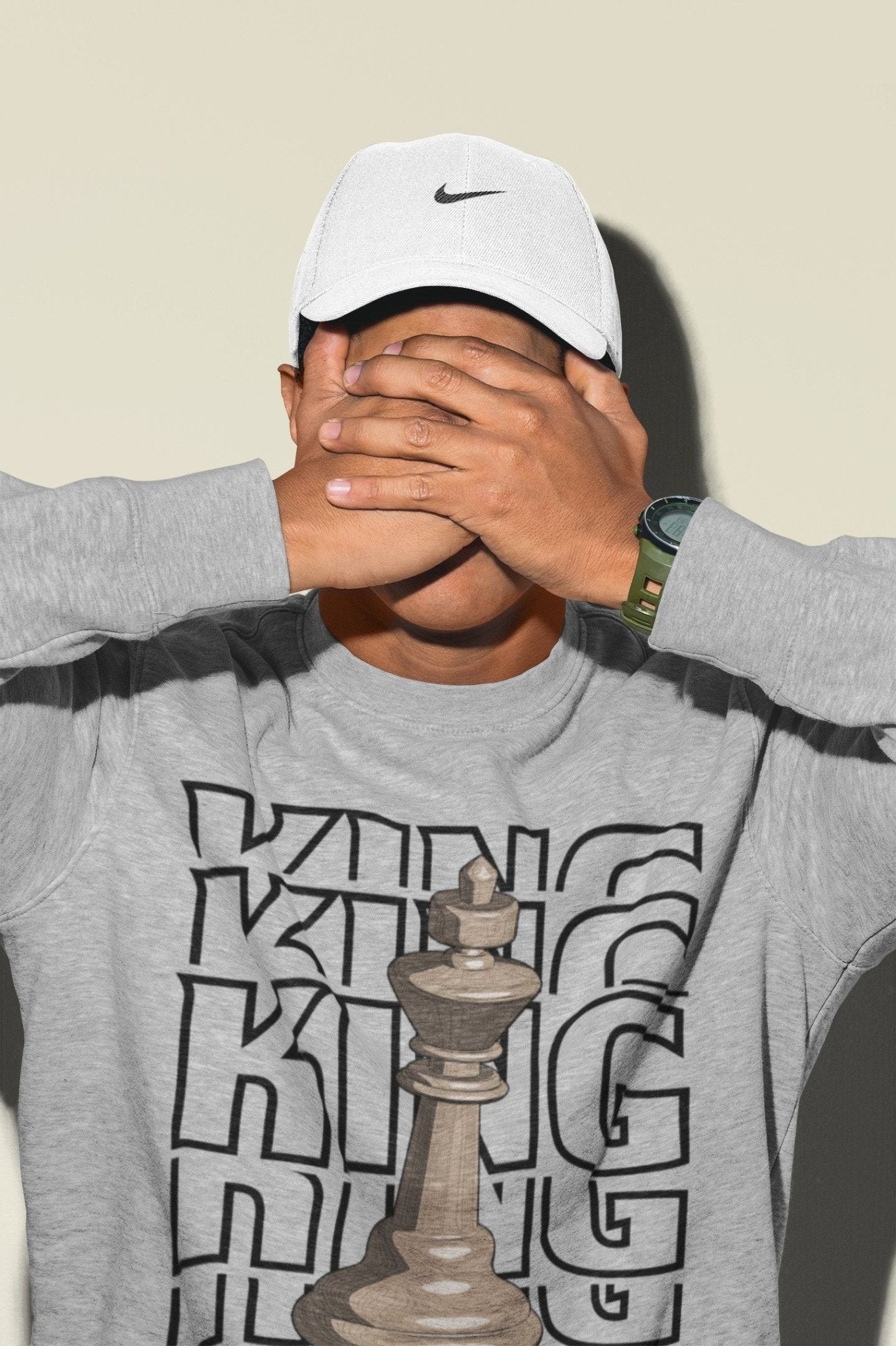 King Unisex Tops - Air Jordan 4 Taupe Haze