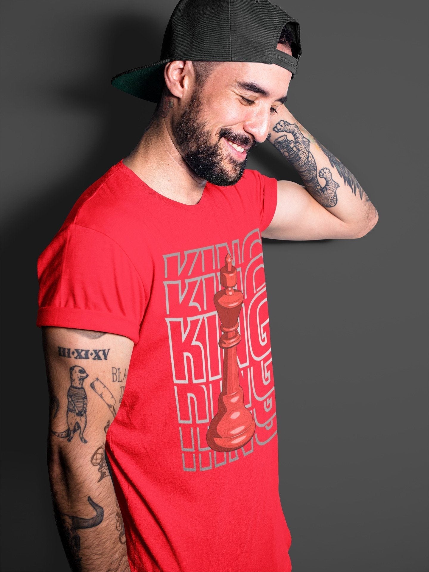 King Unisex Tops - Air Jordan 5 Raging Bull