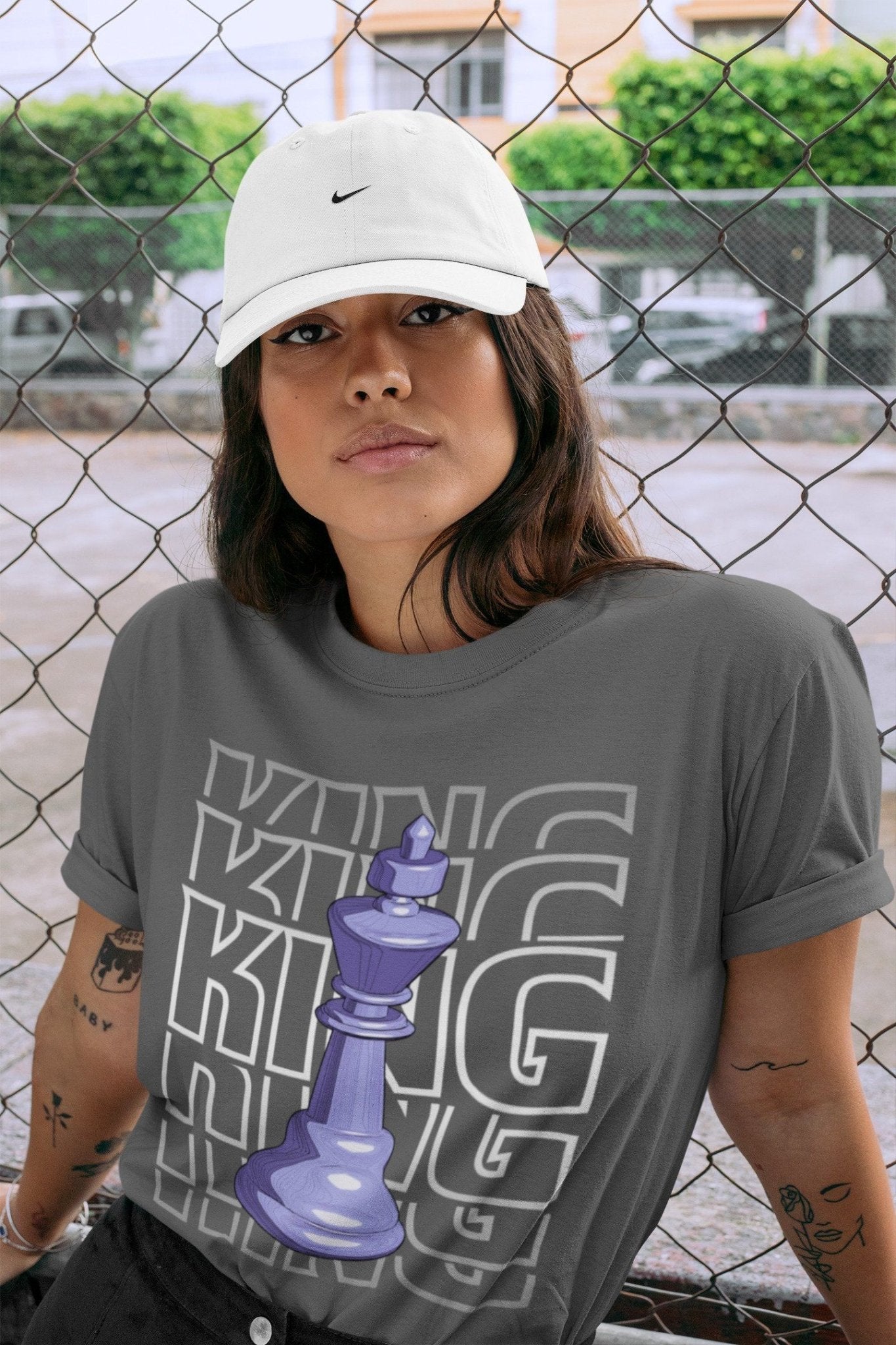 King Unisex Tops - Air Jordan 7 Flint