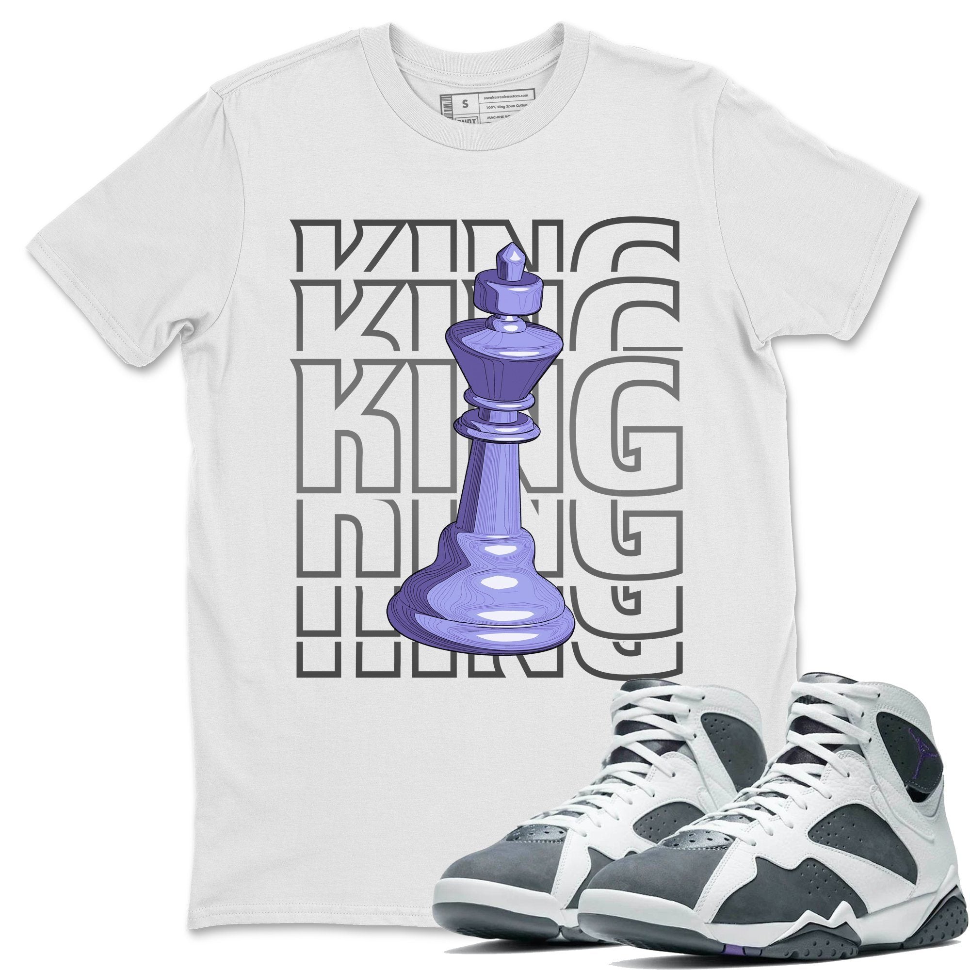 King Unisex Tops - Air Jordan 7 Flint