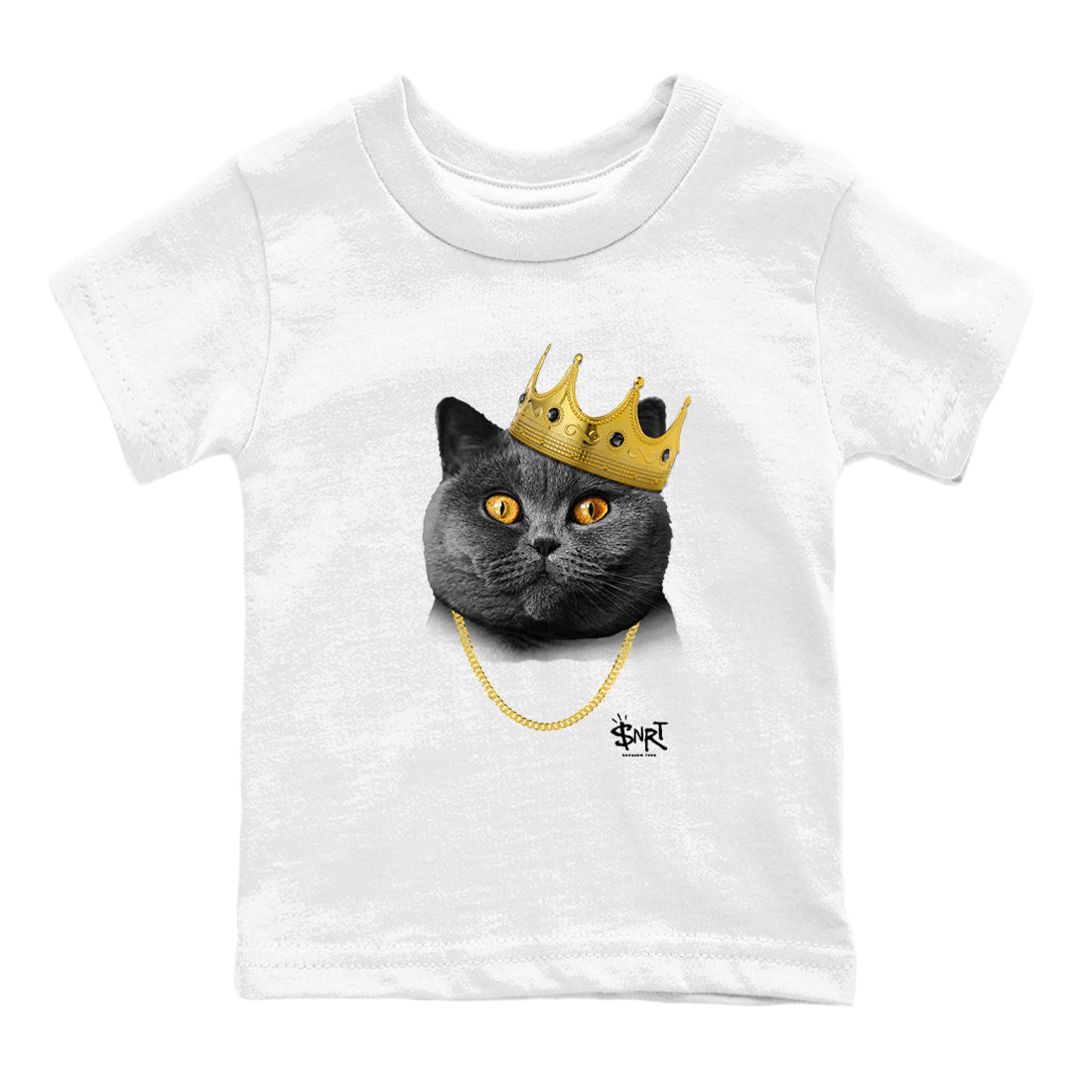 King Black Cat snkmatch Tees Kids - Air Jordan 4 Black Cat