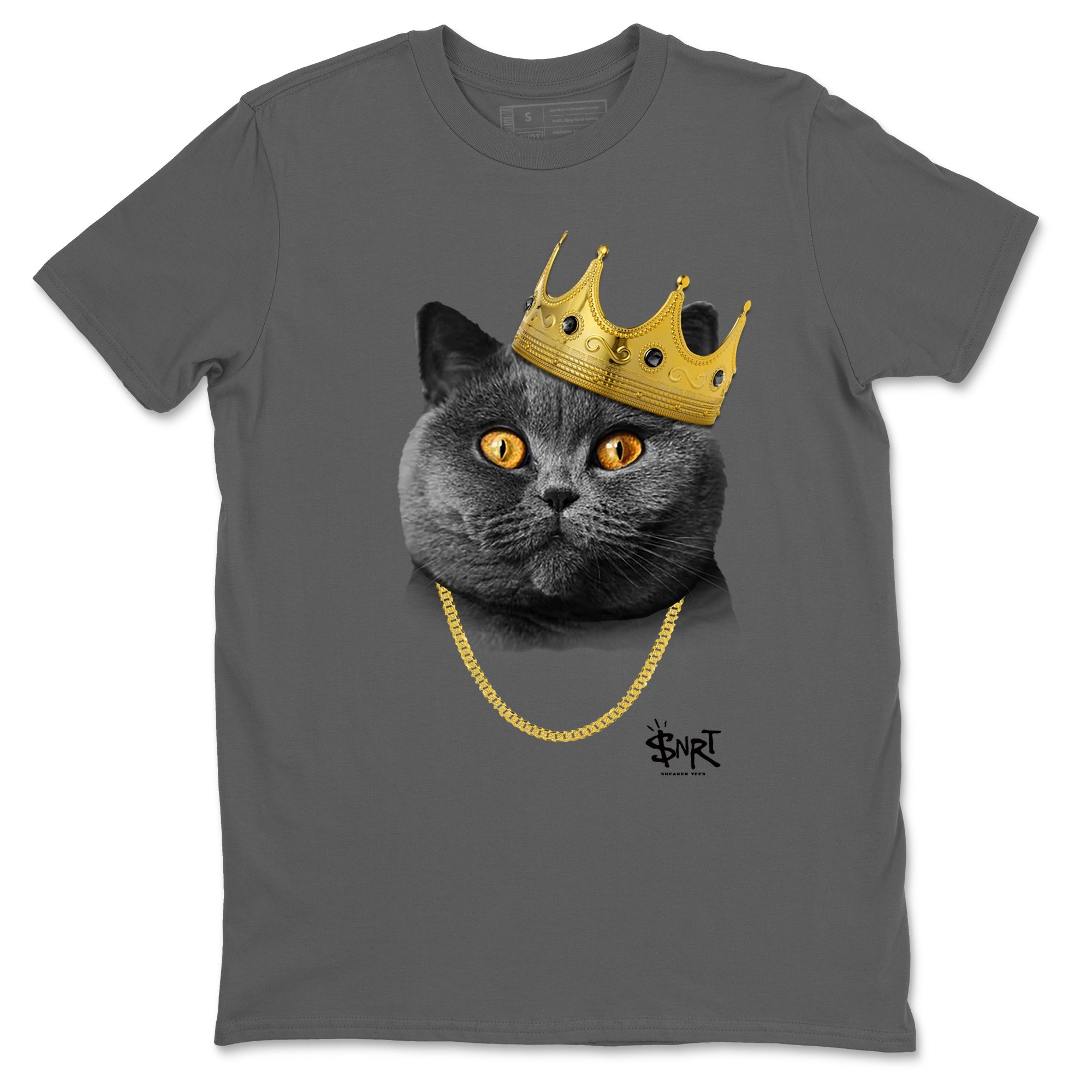 King Black Cat snkmatch Tees - Air Jordan 4 Black Cat