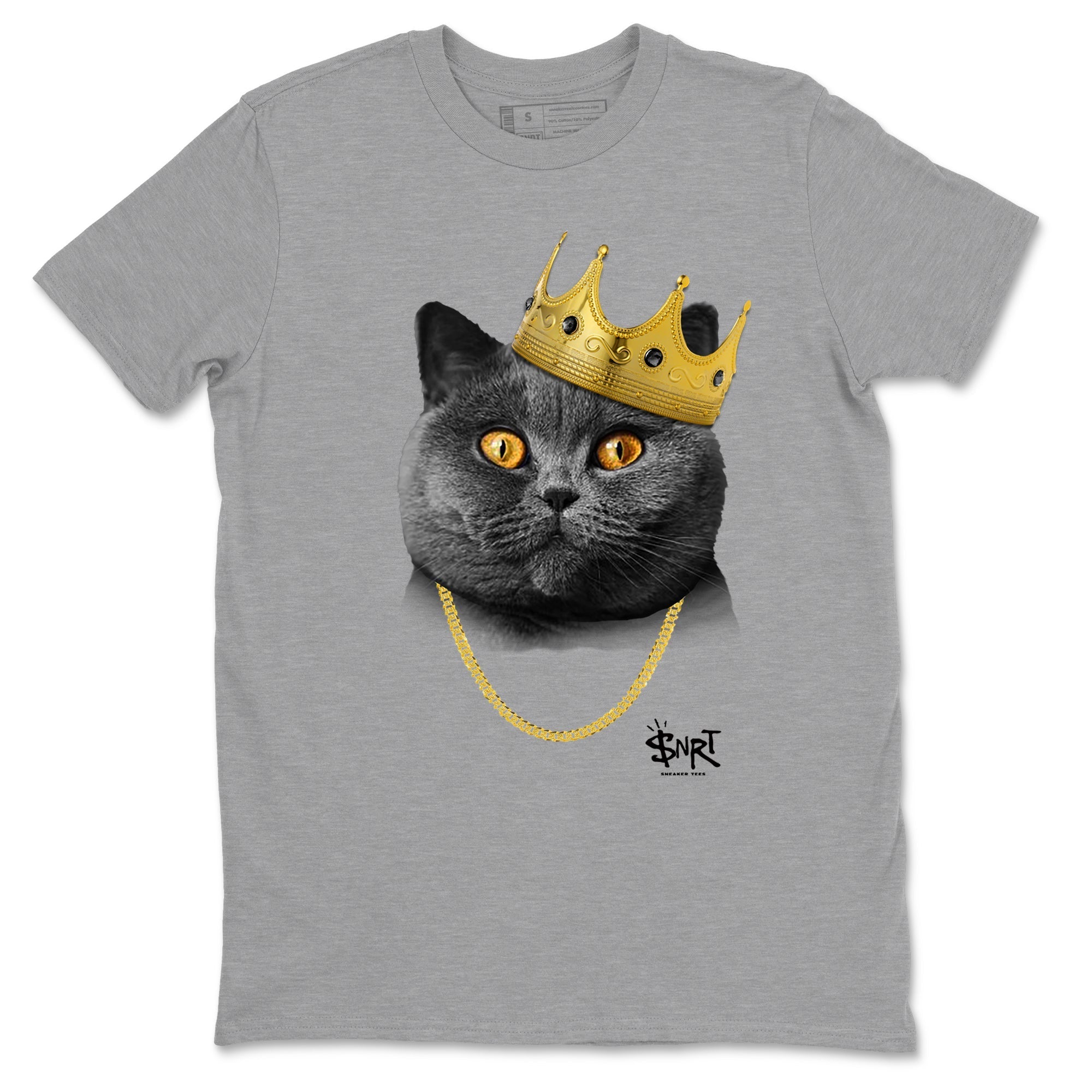 King Black Cat snkmatch Tees - Air Jordan 4 Black Cat
