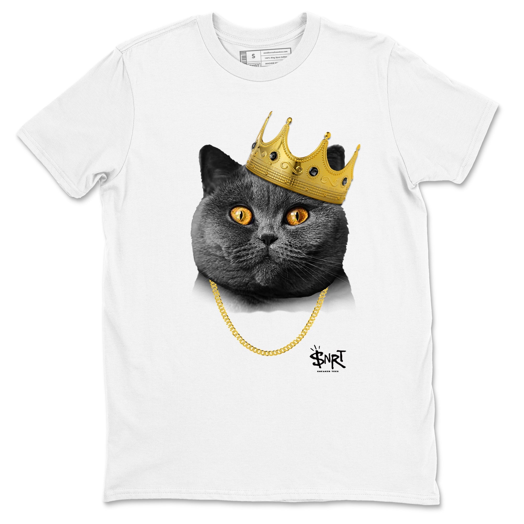 King Black Cat snkmatch Tees - Air Jordan 4 Black Cat