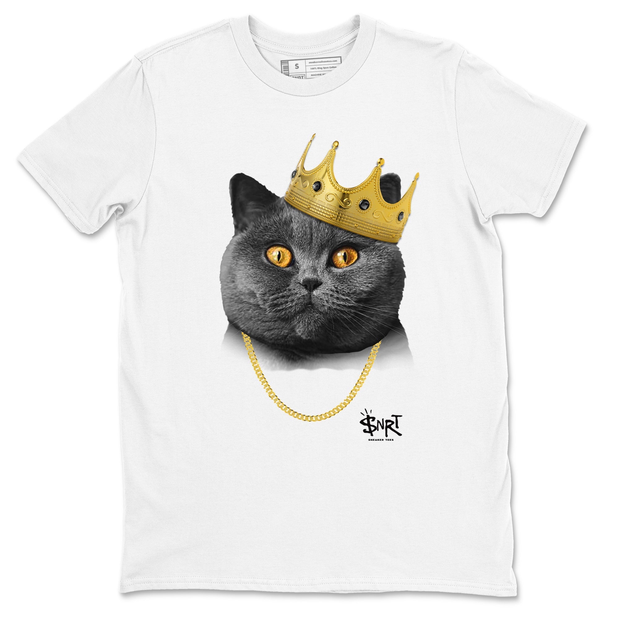 King Black Cat snkmatch Tees - Air Jordan 5 Black Cat