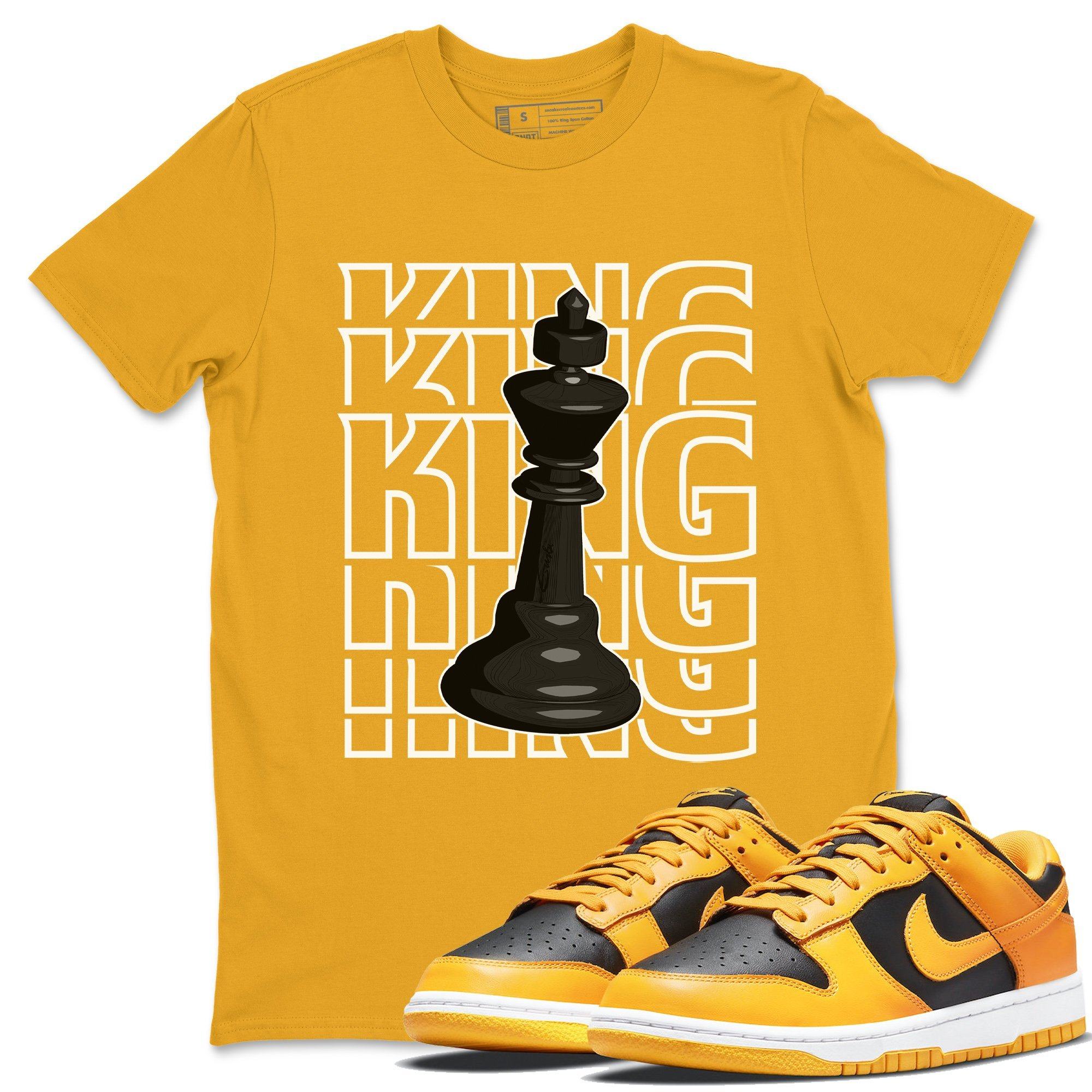 King Unisex Tops - Dunk Championship Goldenrod