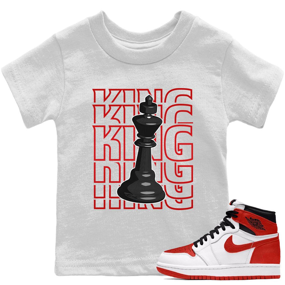 King Kids Tops - Air Jordan 1 Heritage