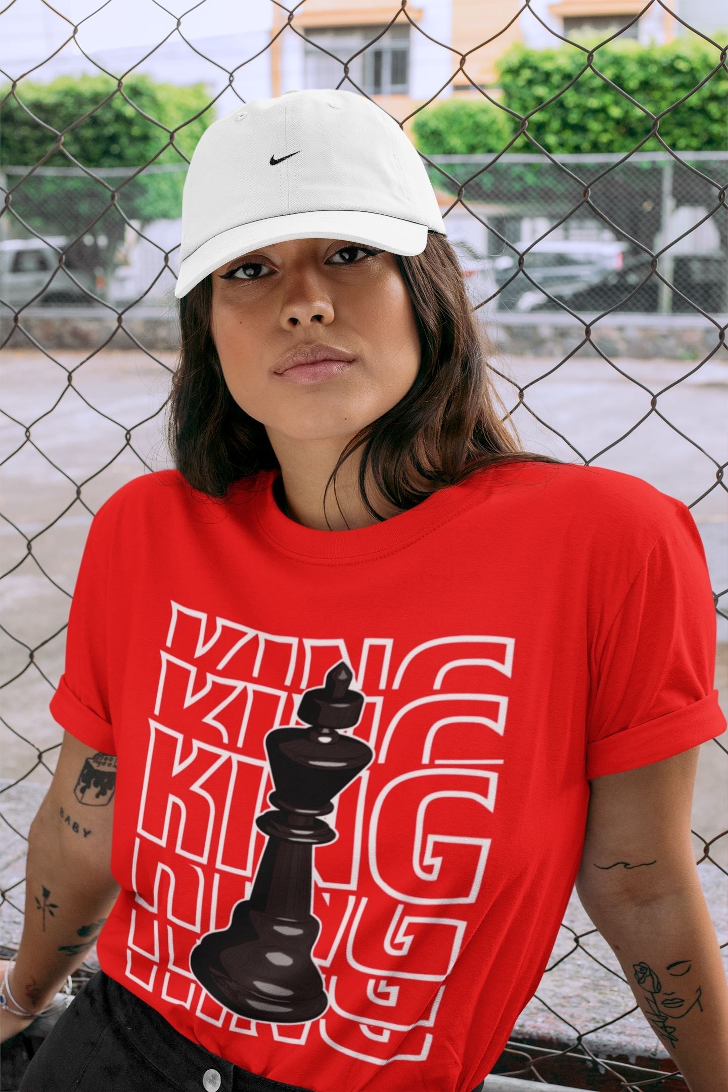 King Unisex Tops - Air Jordan 1 Heritage