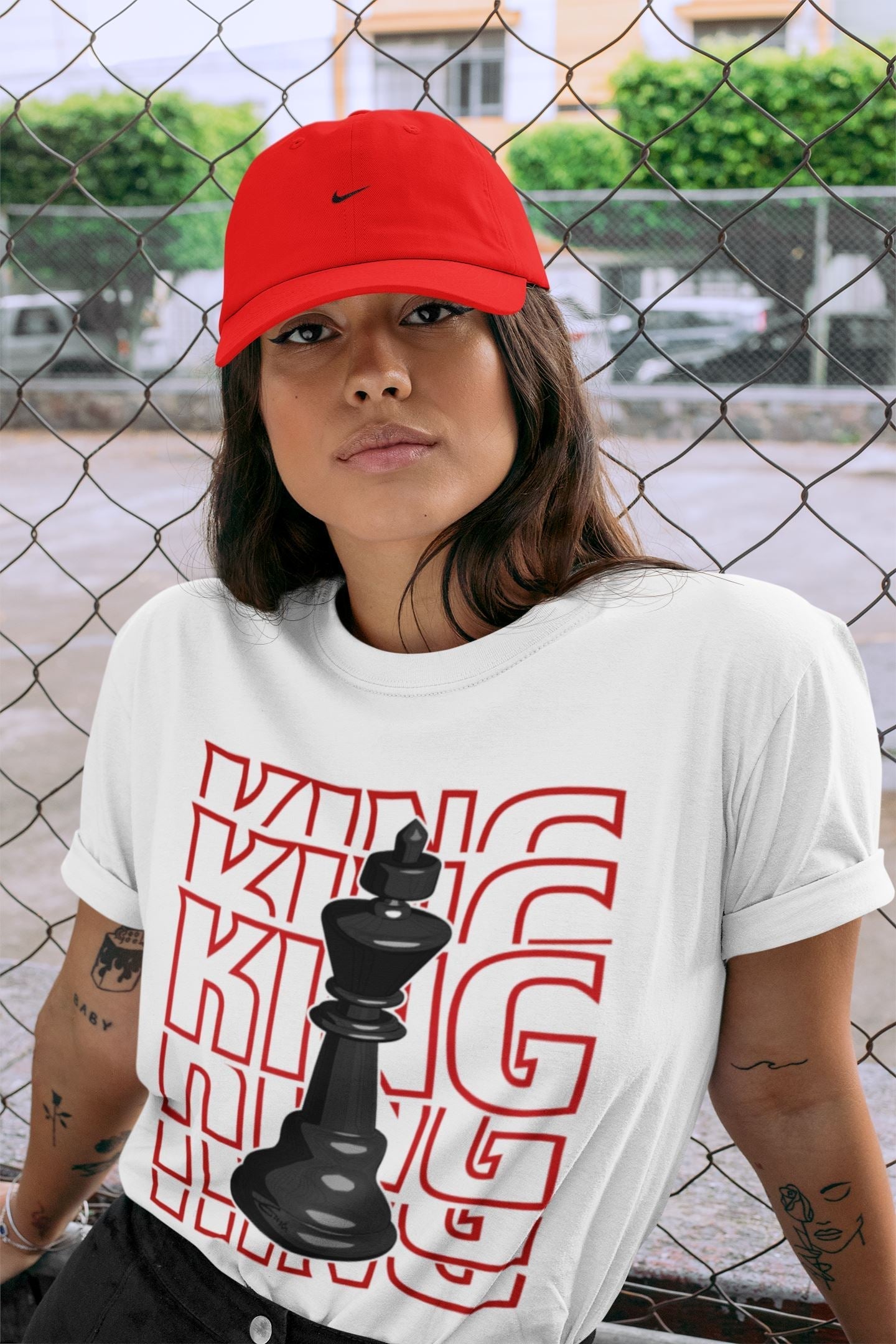 King Unisex Tops - Air Jordan 1 Heritage