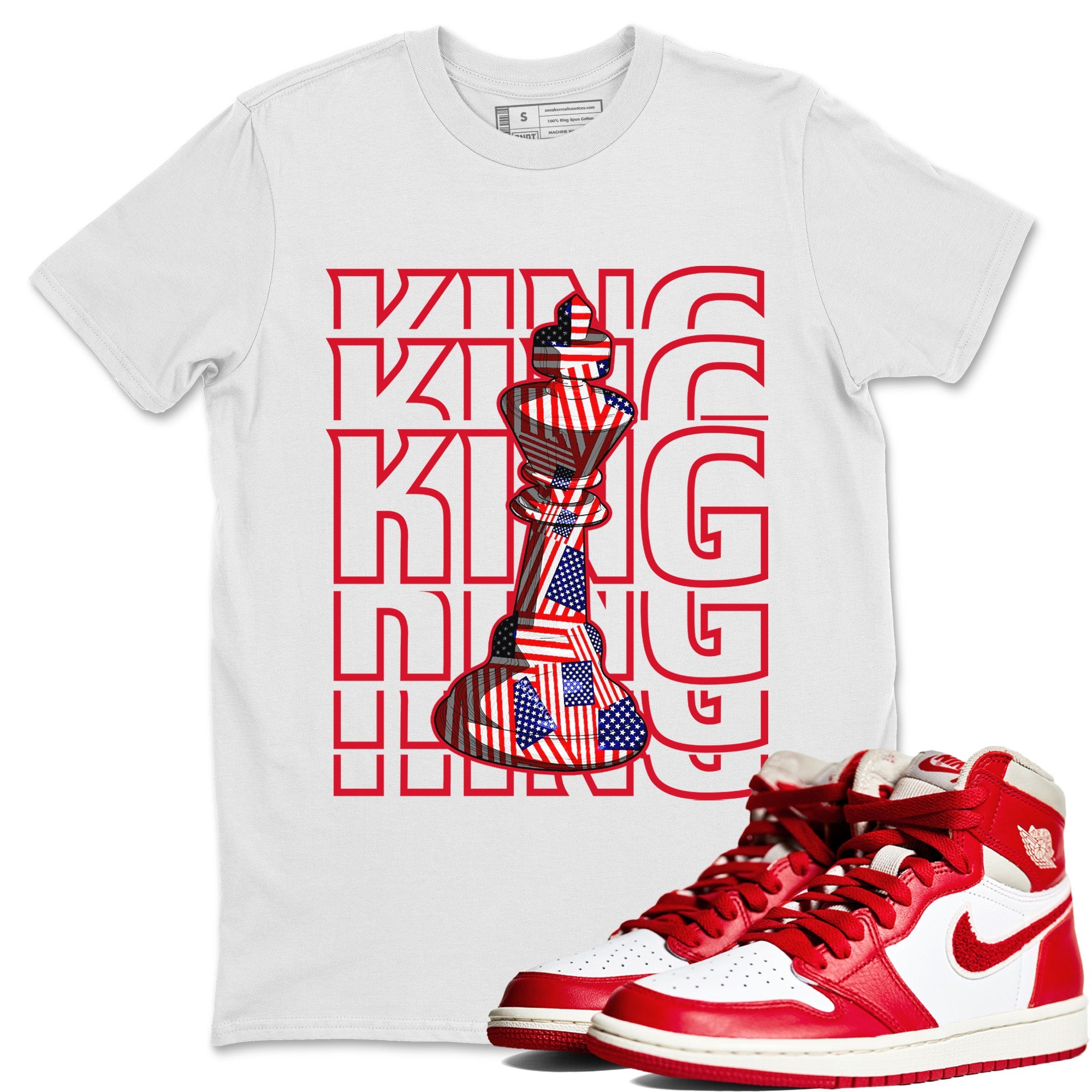 King Unisex Tops - Air Jordan 1 Newstalgia