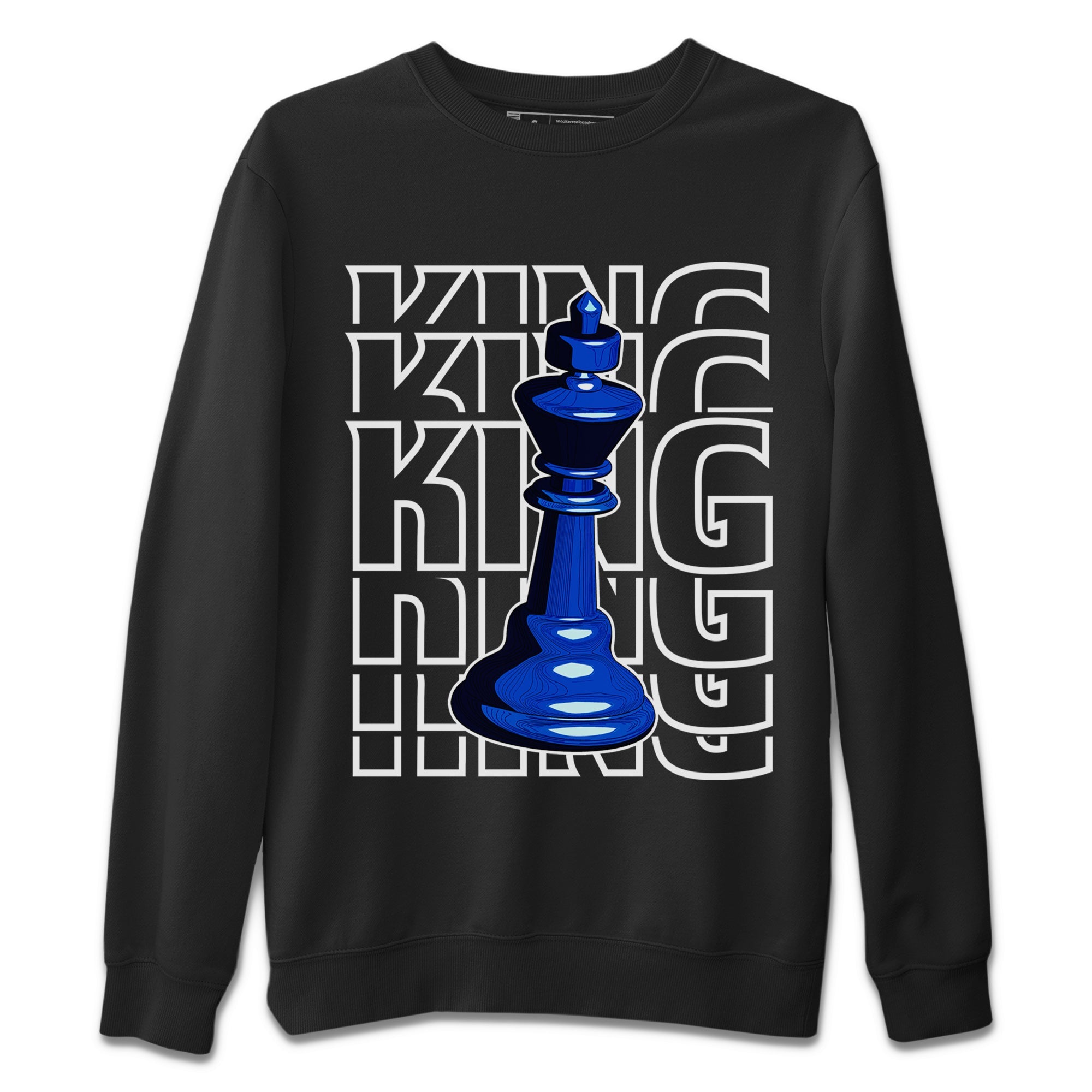 King Unisex Tops - Air Jordan 12 Hyper Royal