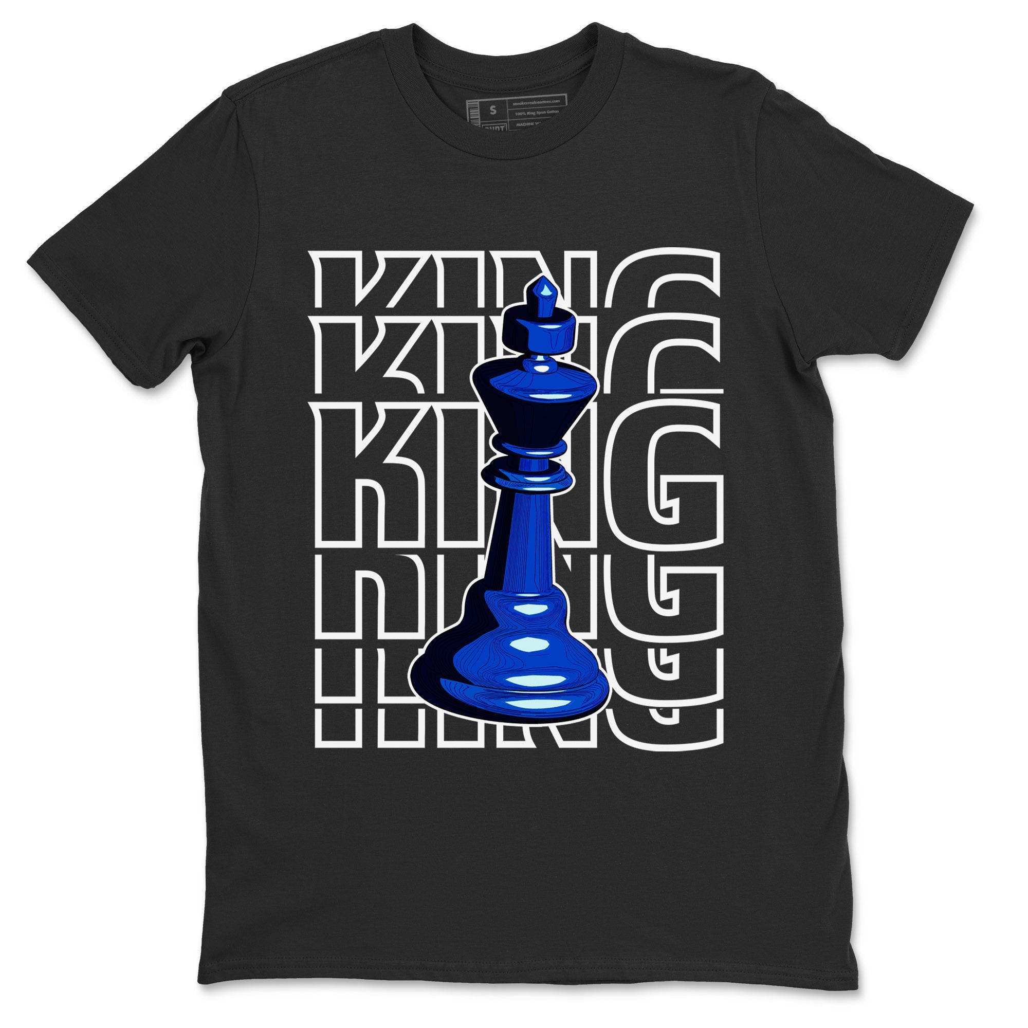 King Unisex Tops - Air Jordan 12 Hyper Royal