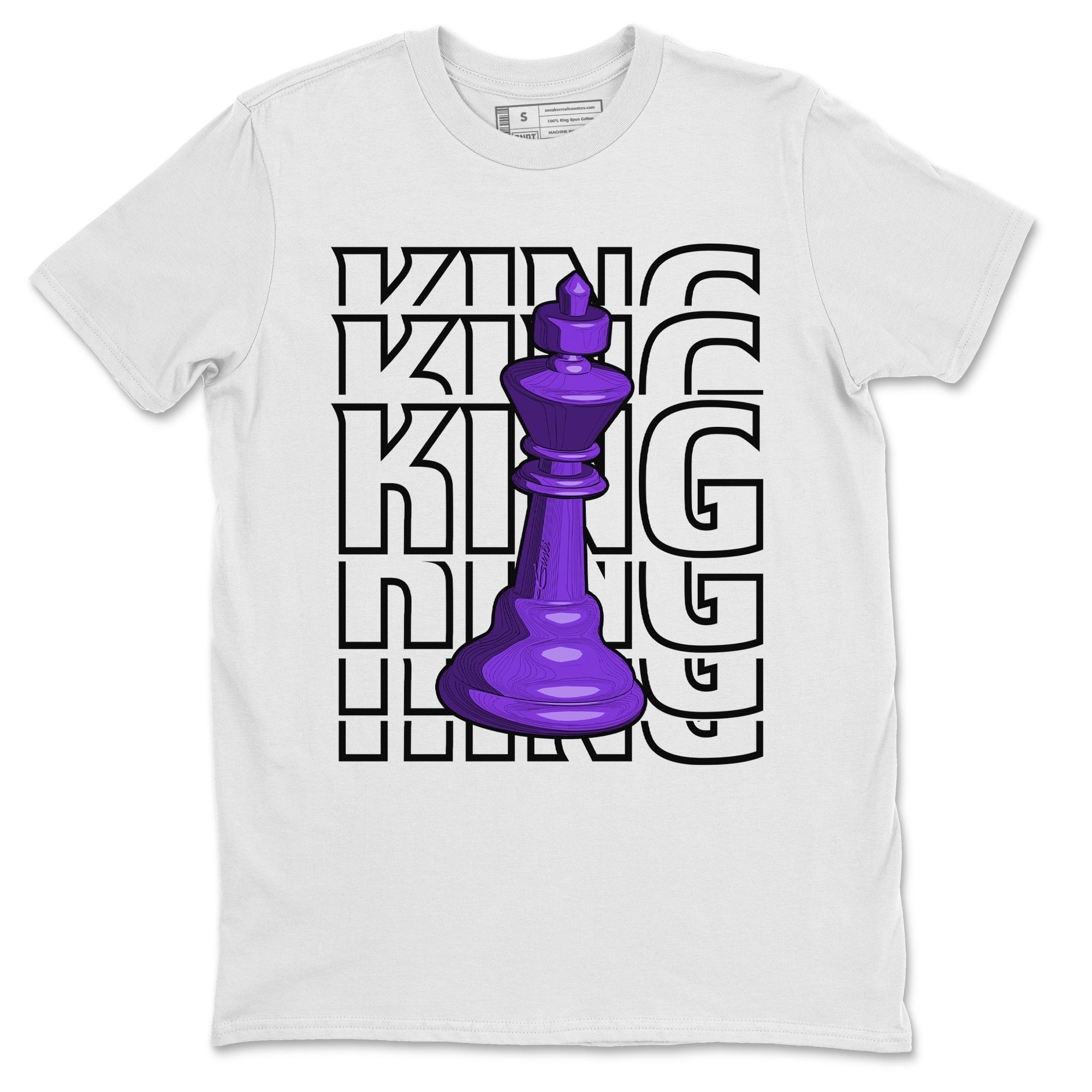 King Unisex Tops - Air Jordan 13 Court Purple