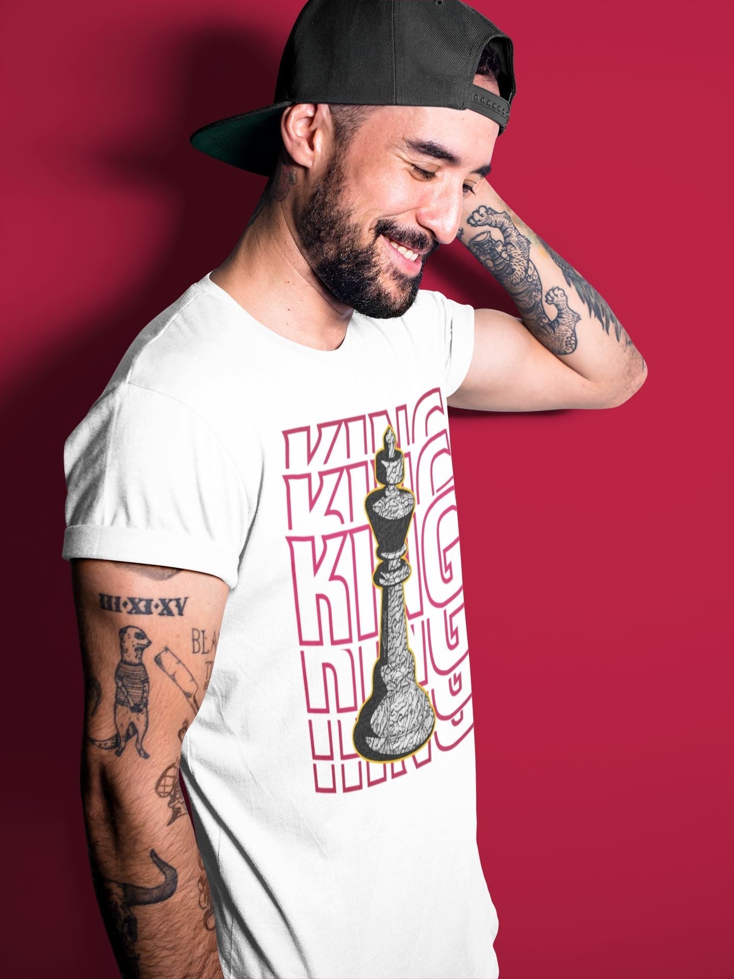 King Unisex Tops - Air Jordan 3 Cardinal