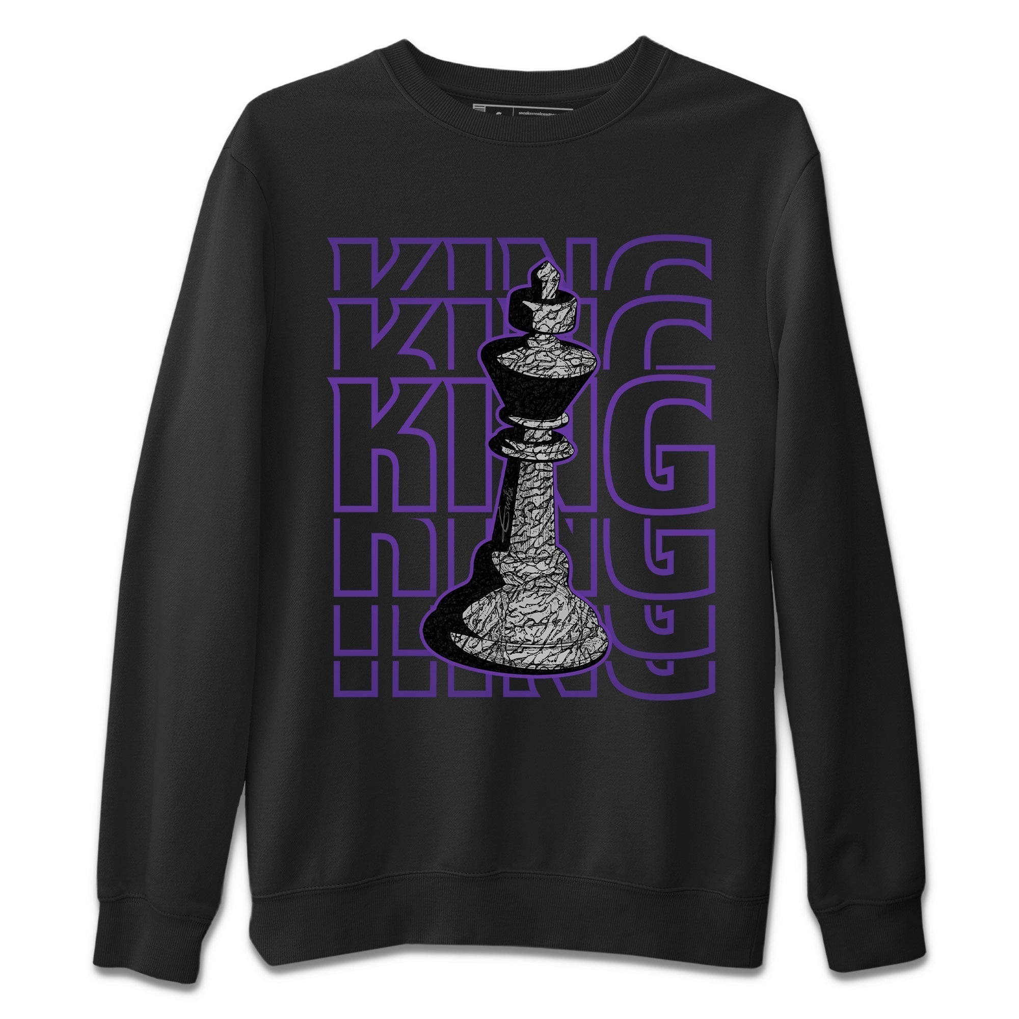 King Unisex Tops - Air Jordan 3 Dark Iris