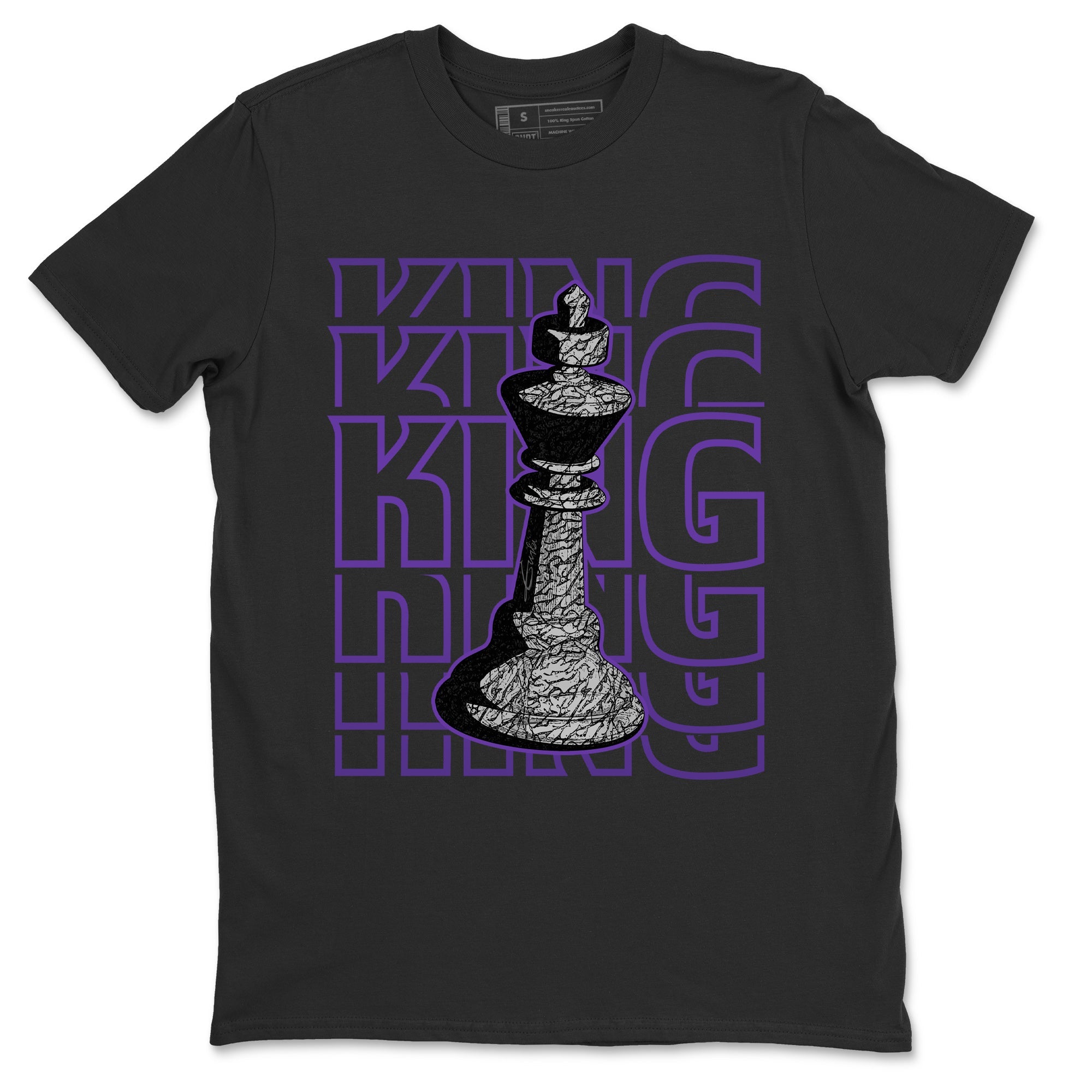 King Unisex Tops - Air Jordan 3 Dark Iris