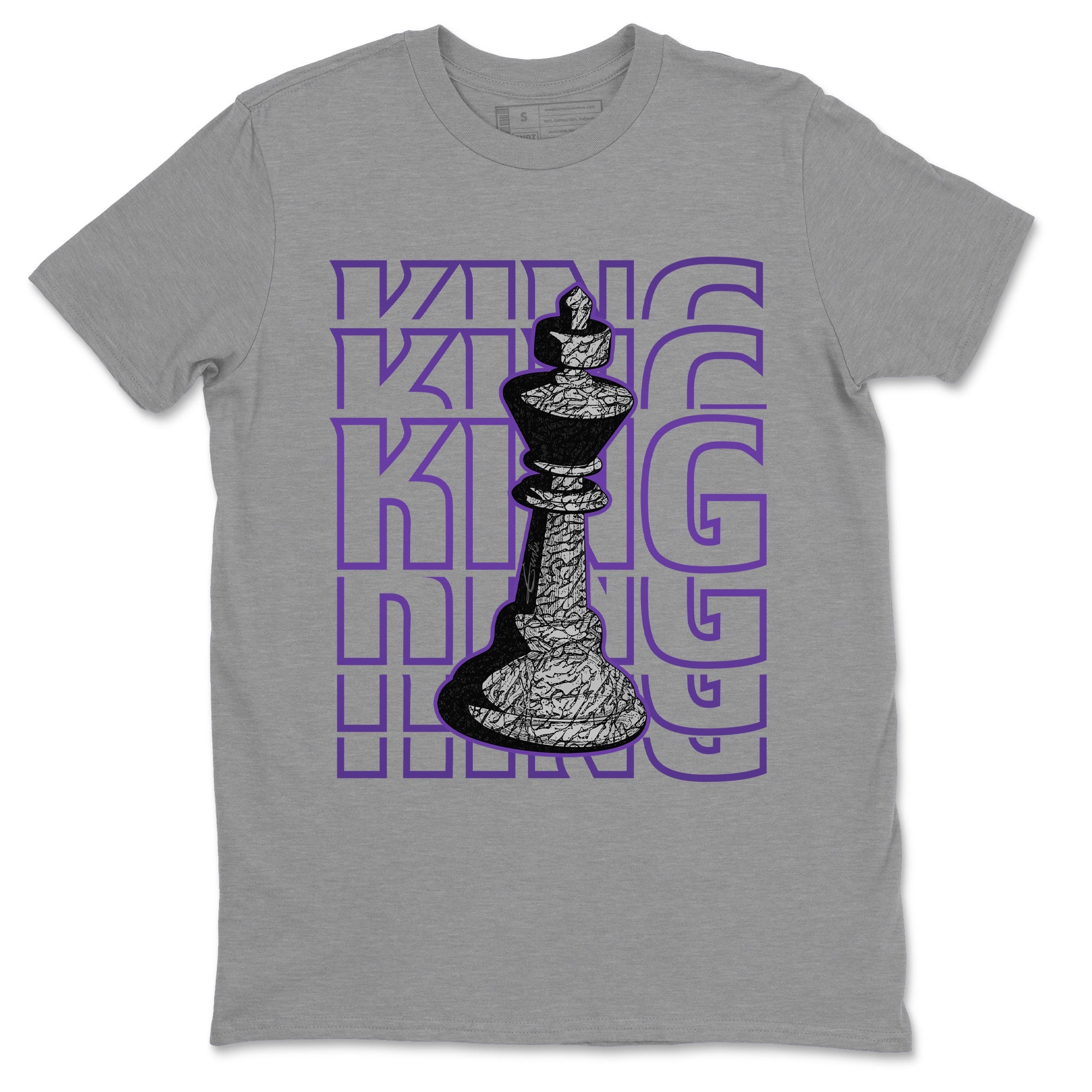 King Unisex Tops - Air Jordan 3 Dark Iris
