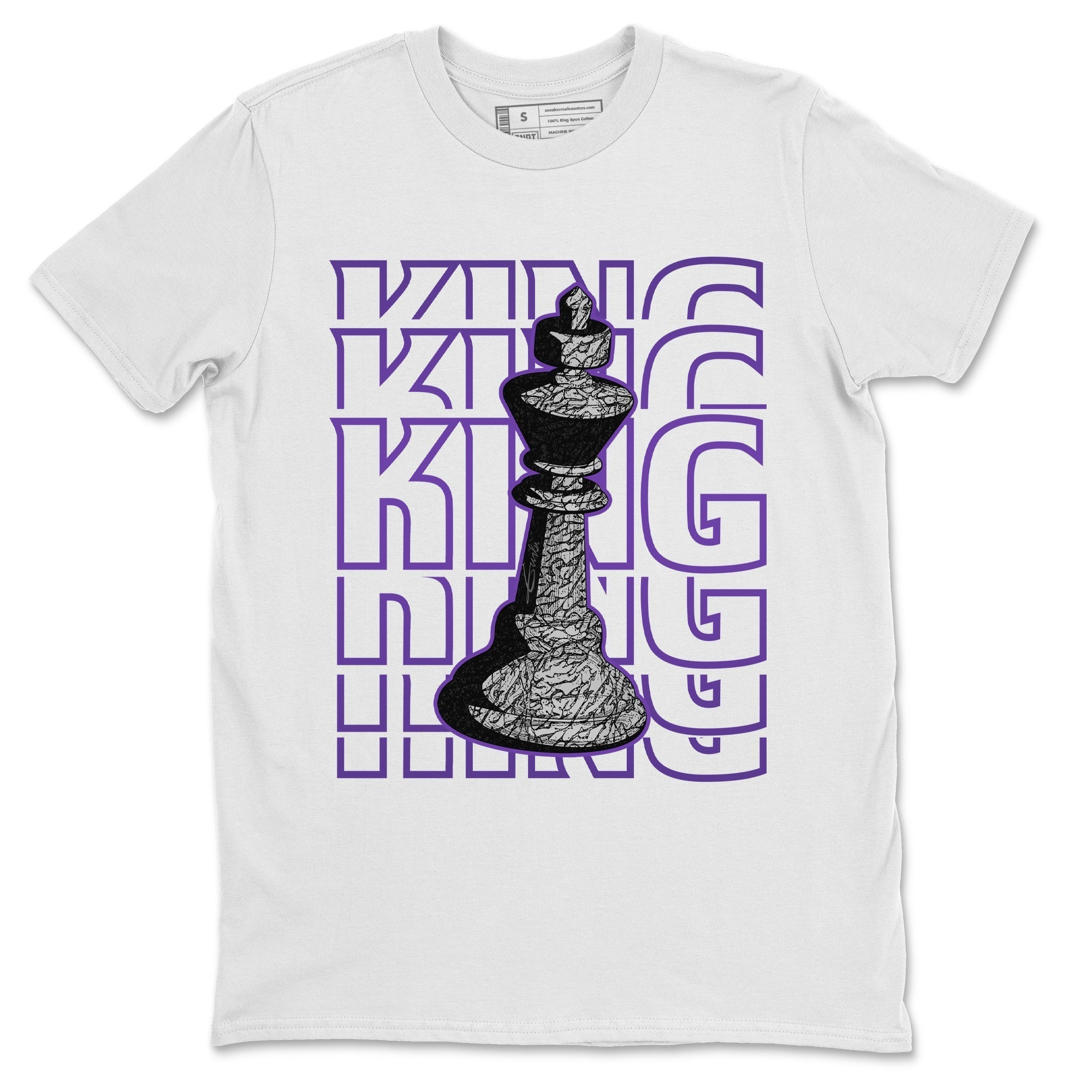 King Unisex Tops - Air Jordan 3 Dark Iris