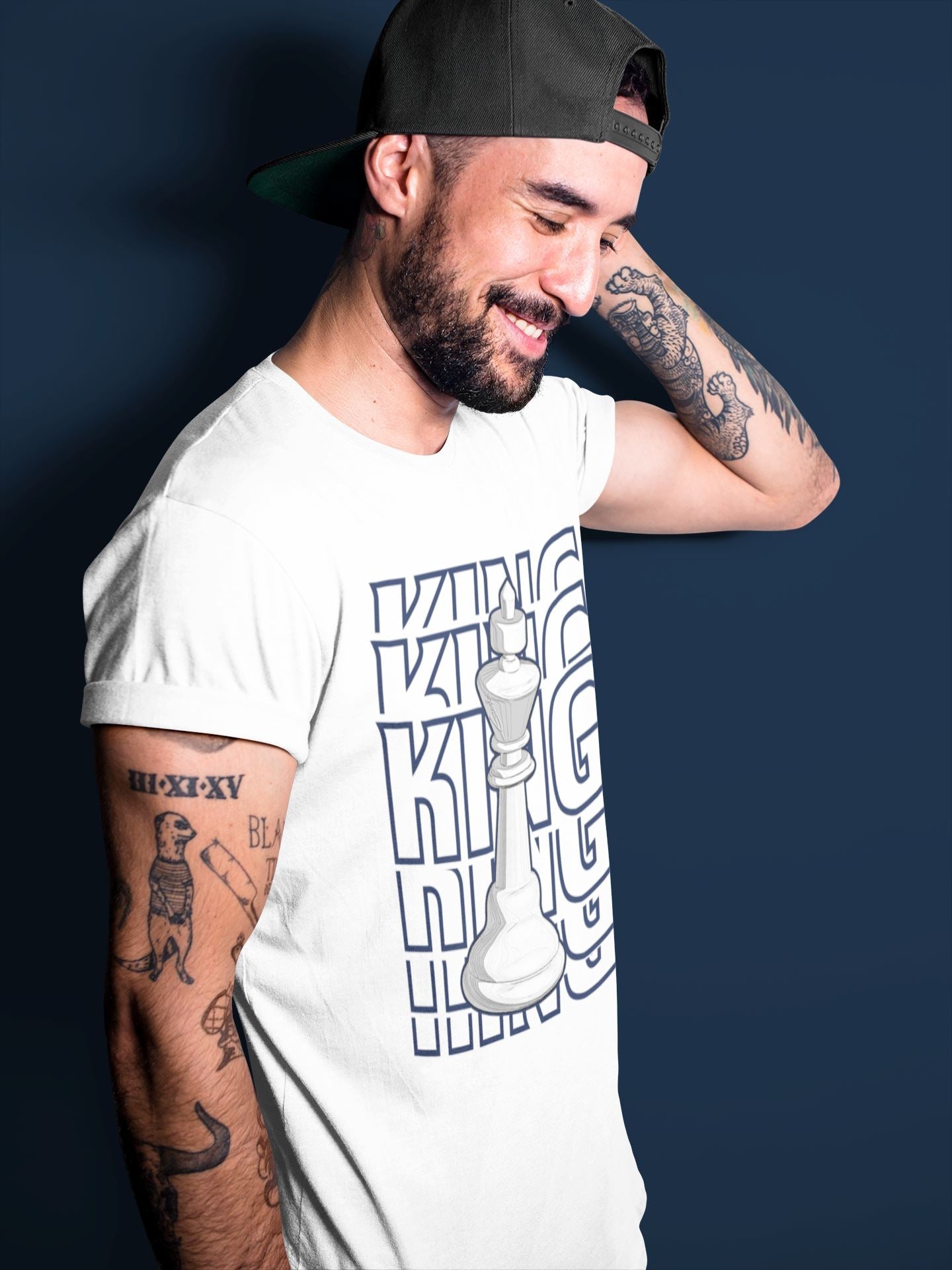 King Unisex Tops - Air Jordan 6 Midnight Navy