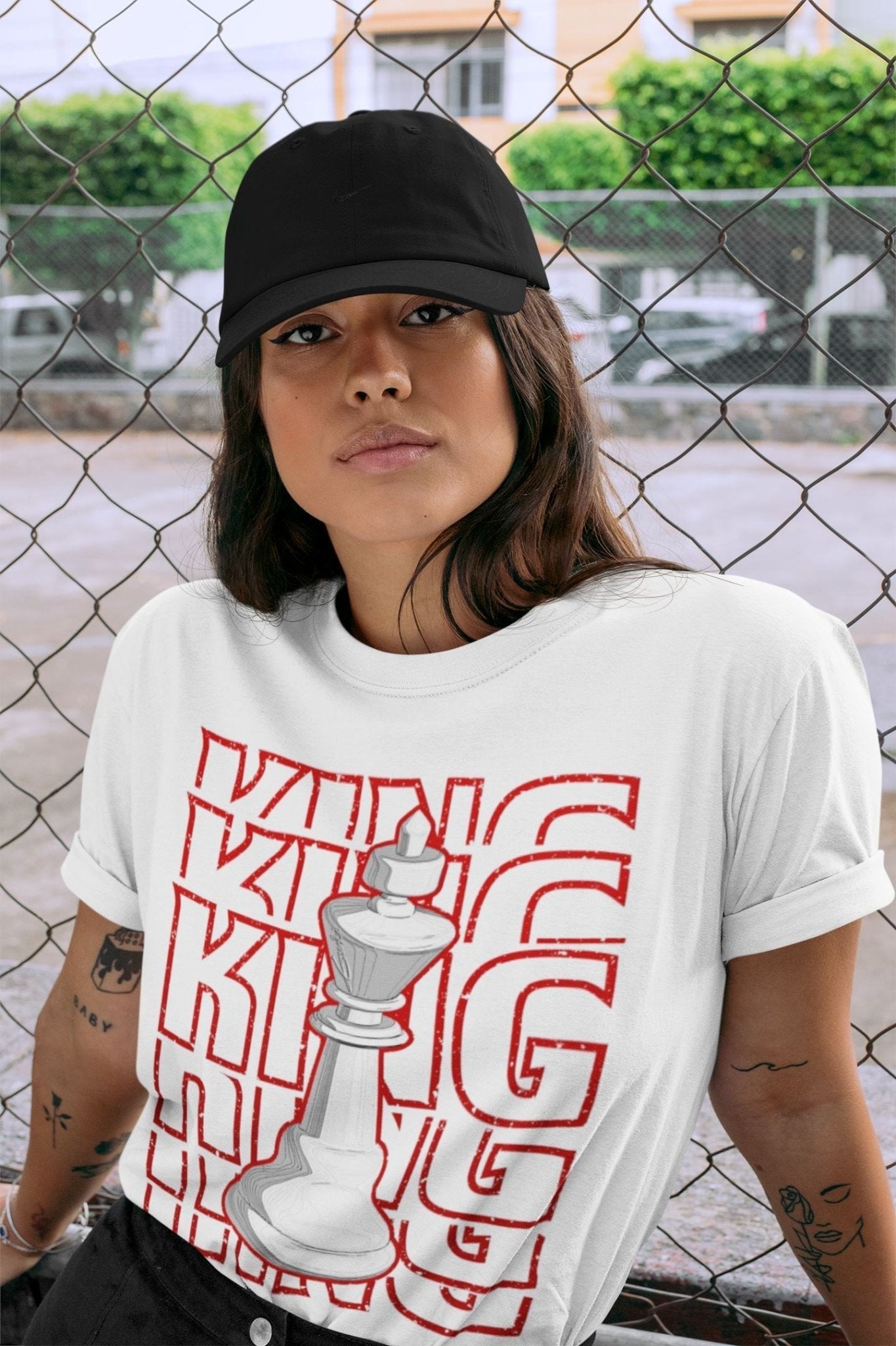 King Unisex Tops - Air Jordan 6 Red Velvet Cookies