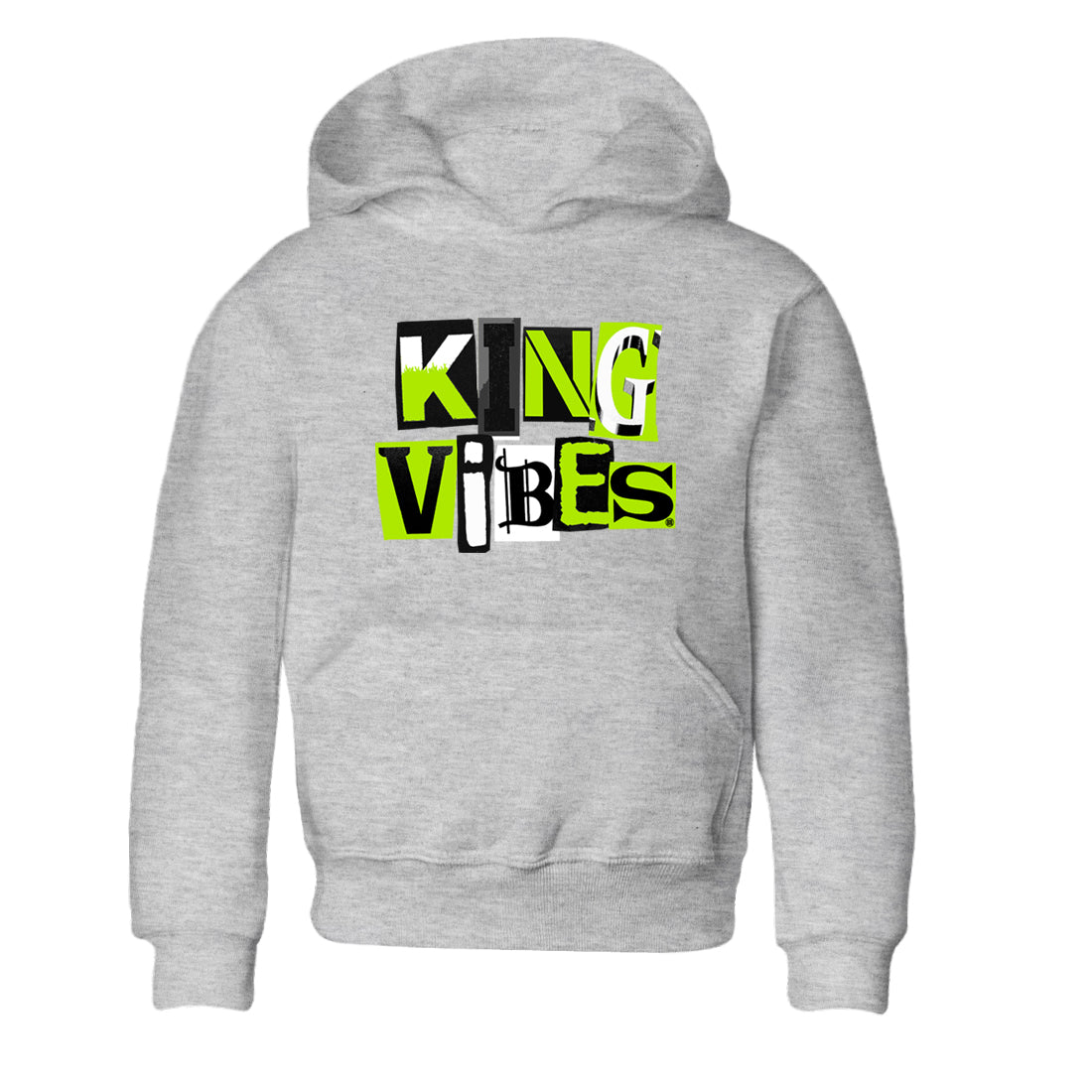 King Vibes snkmatch Tees Kids - Air Foamposite One Black Volt