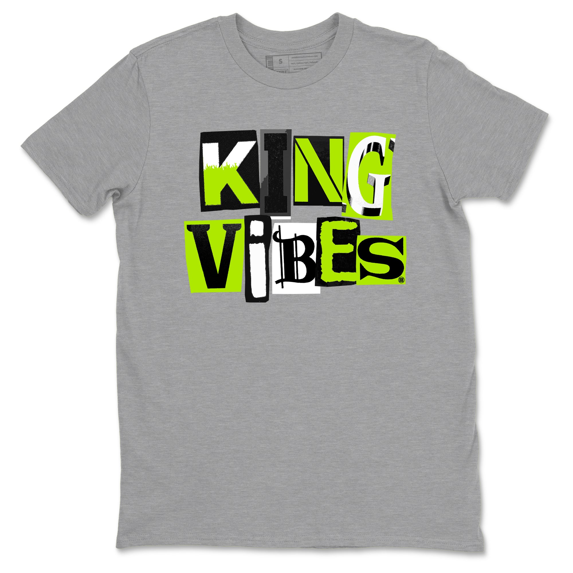 King Vibes snkmatch Tees - Air Foamposite One Black Volt