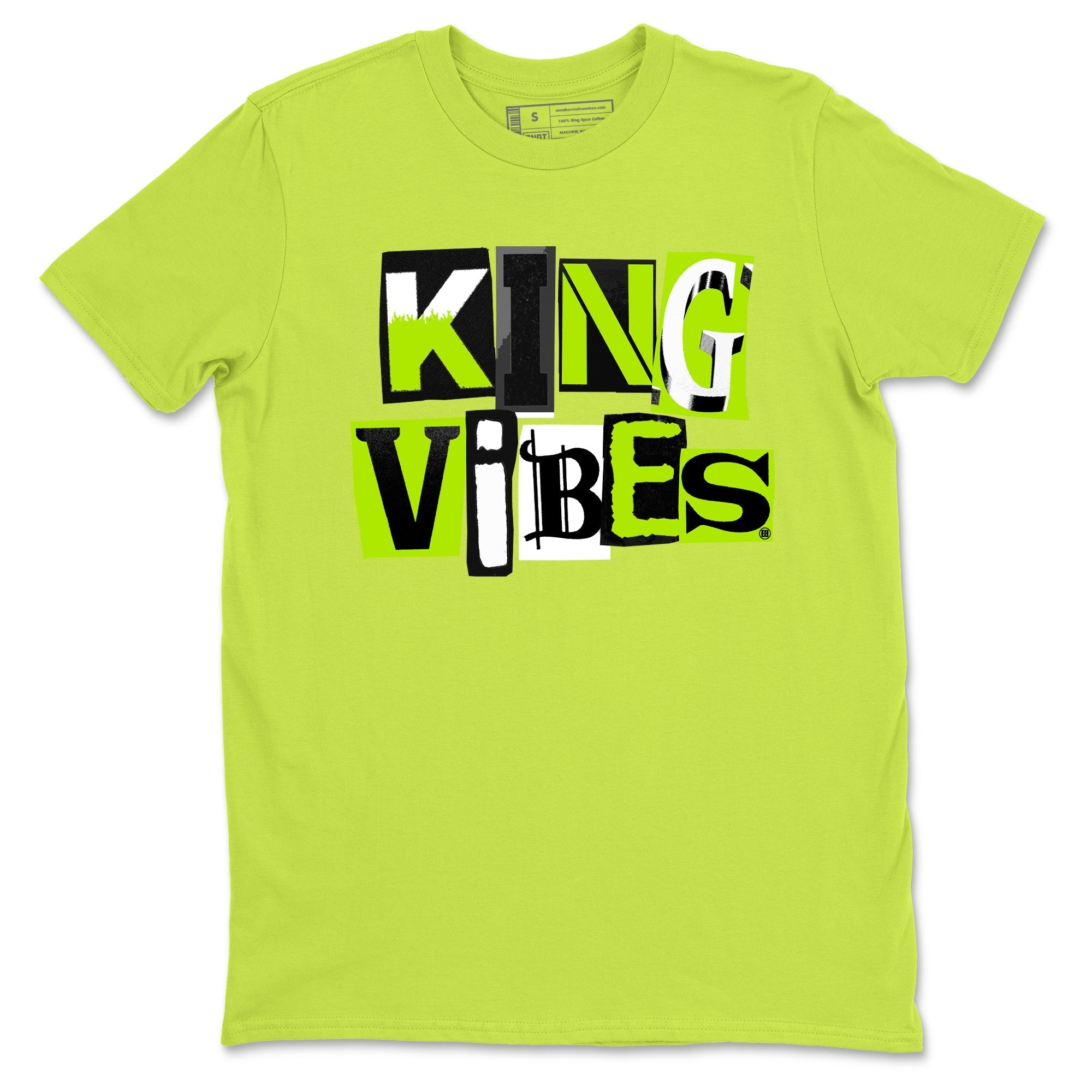 King Vibes snkmatch Tees - Air Foamposite One Black Volt