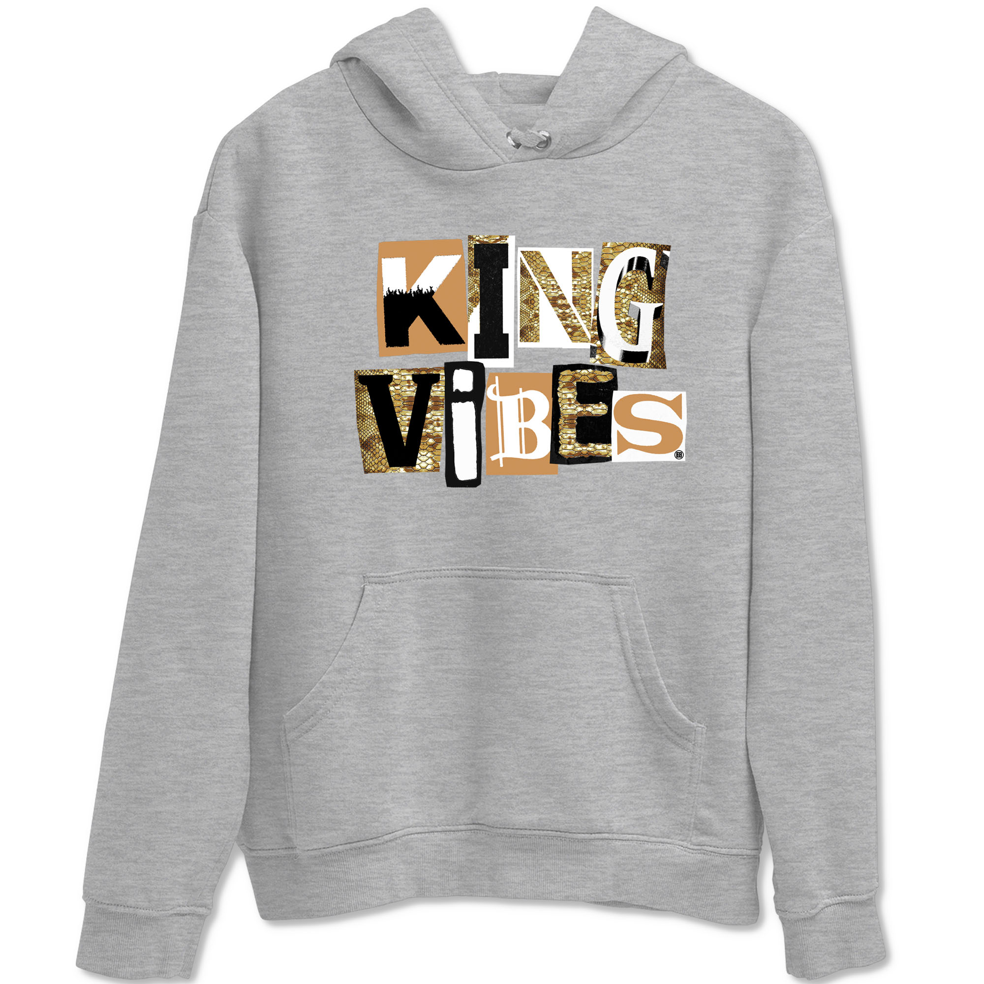 King Vibes snkmatch Tees - Air Force 1 Ivory Snake