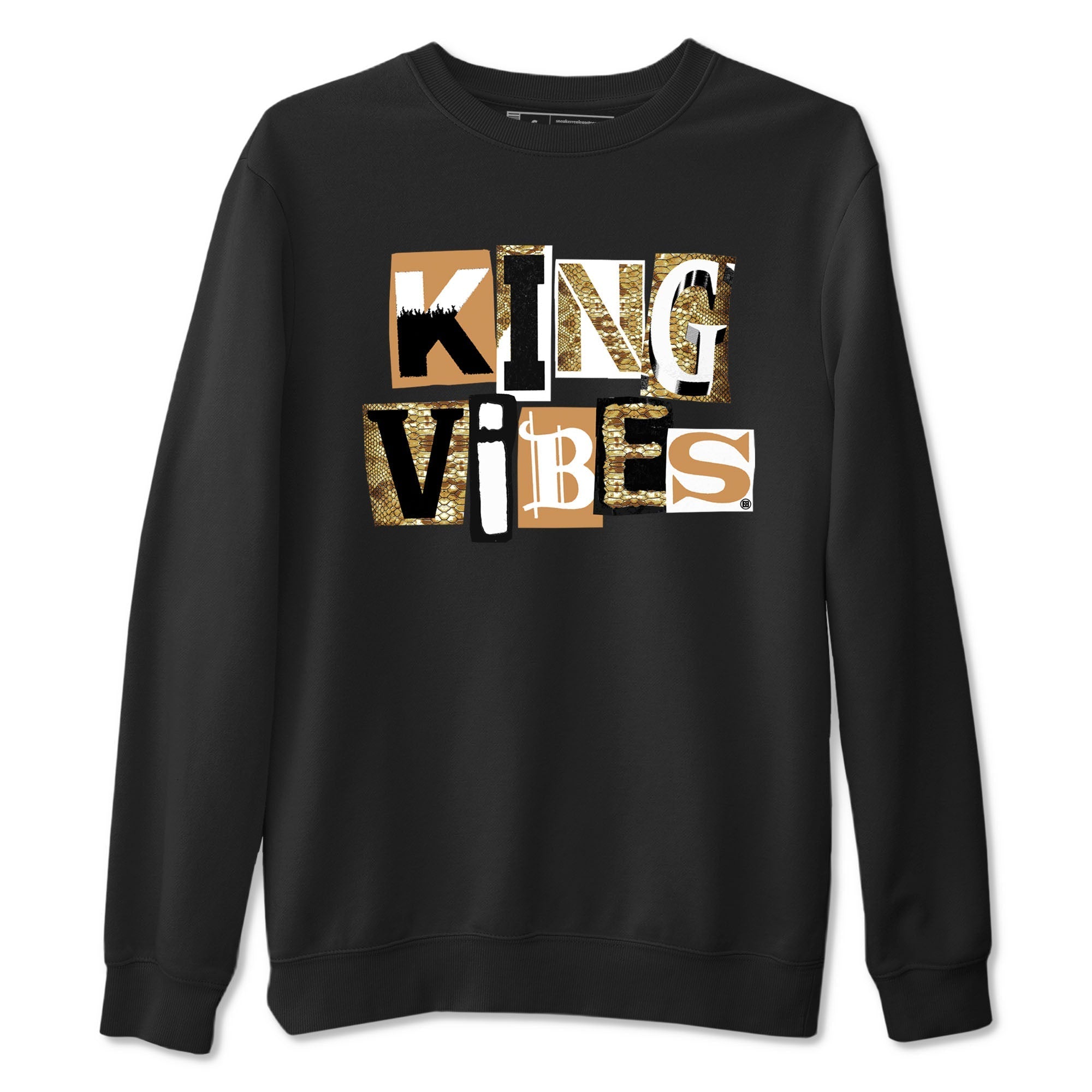 King Vibes snkmatch Tees - Air Force 1 Ivory Snake