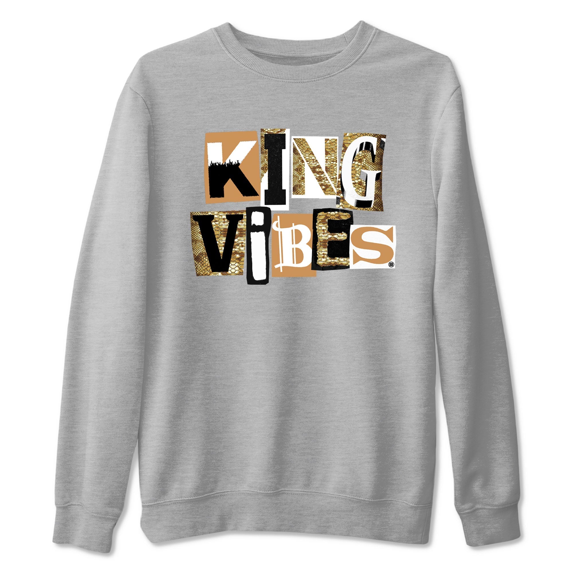 King Vibes snkmatch Tees - Air Force 1 Ivory Snake