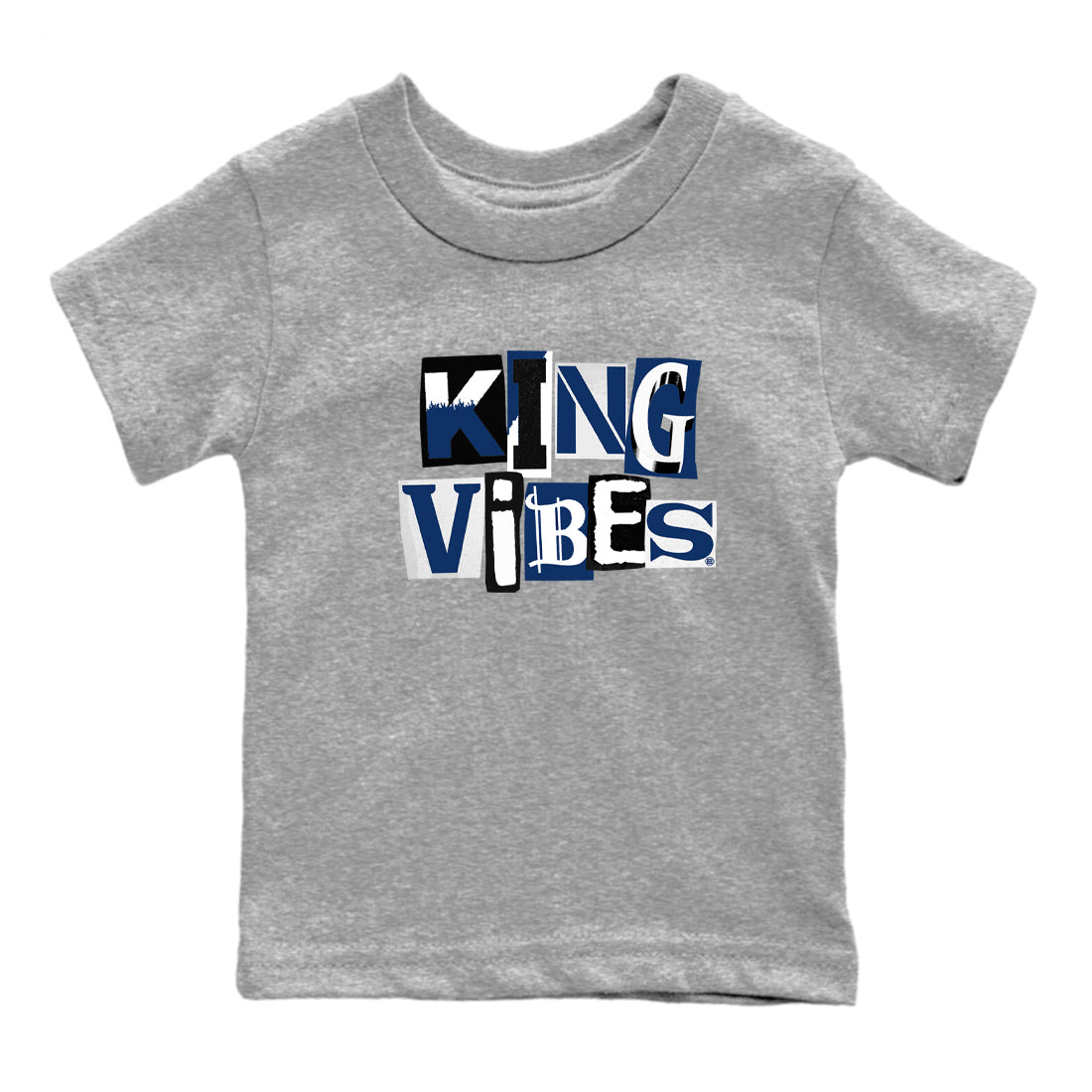 King Vibes snkmatch Tees Kids - Air Jordan 1 Midnight Navy