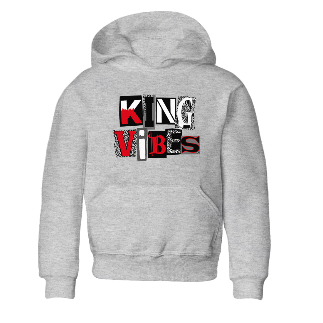 King Vibes snkmatch Tees Kids - Air Jordan 3 Black Cement