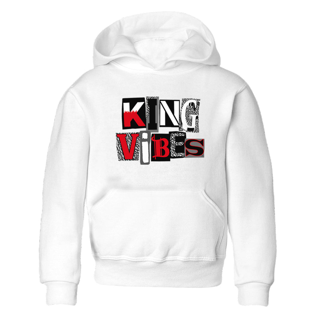 King Vibes snkmatch Tees Kids - Air Jordan 3 Black Cement