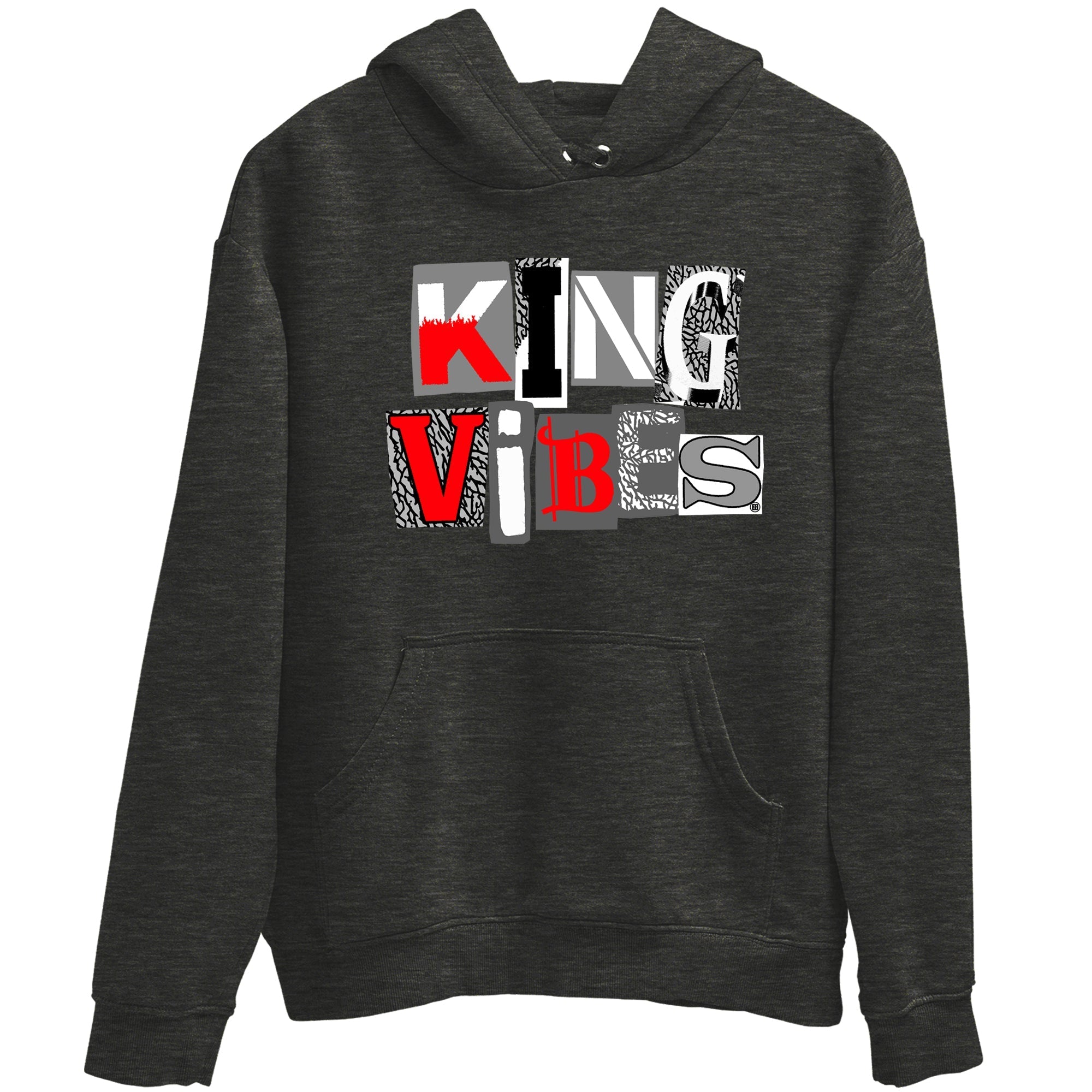 King Vibes snkmatch Tees - Air Jordan 3 Cement Grey