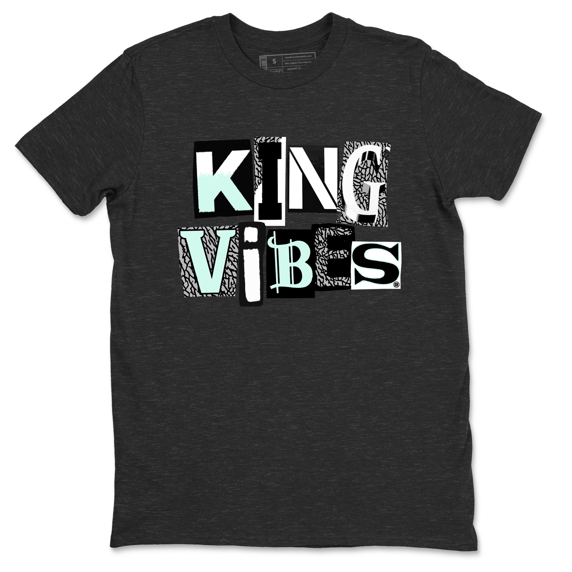 King Vibes snkmatch Tees - Air Jordan 3 Green Glow