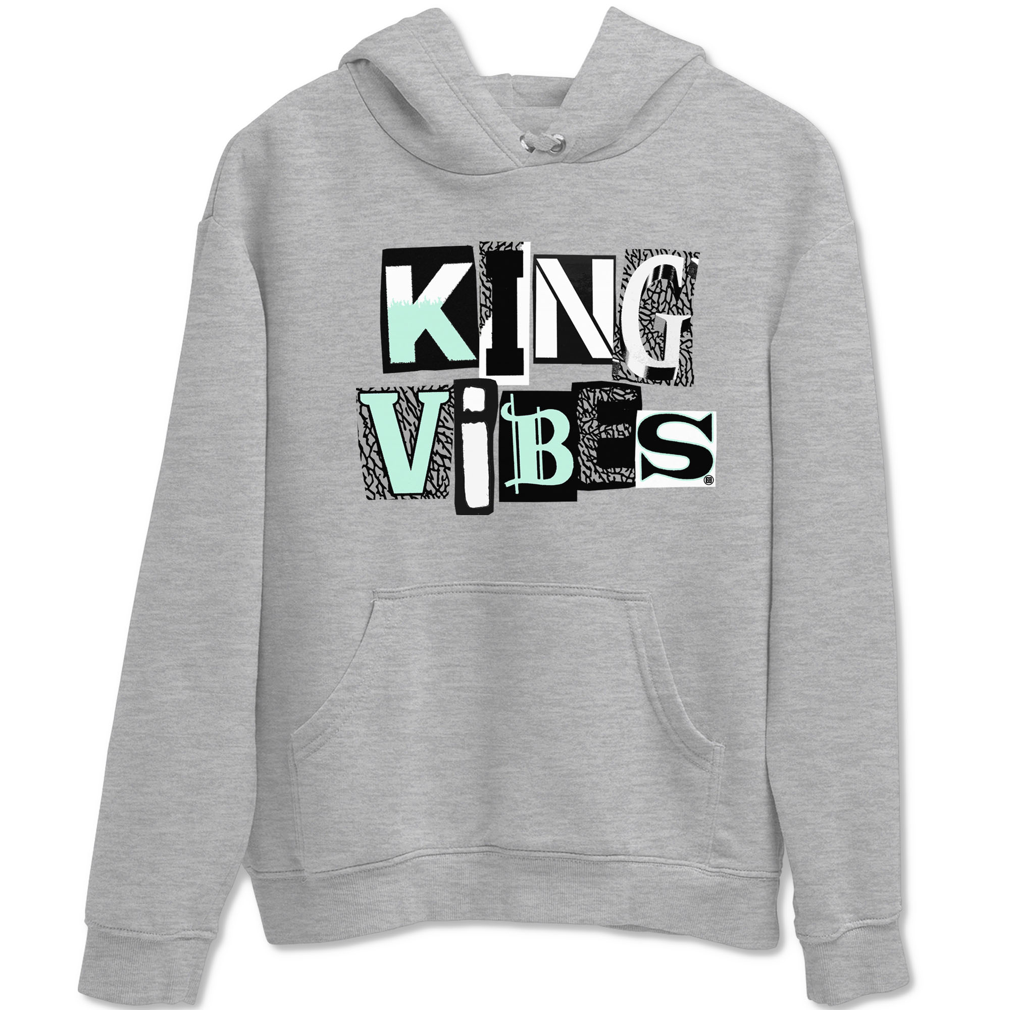King Vibes snkmatch Tees - Air Jordan 3 Green Glow