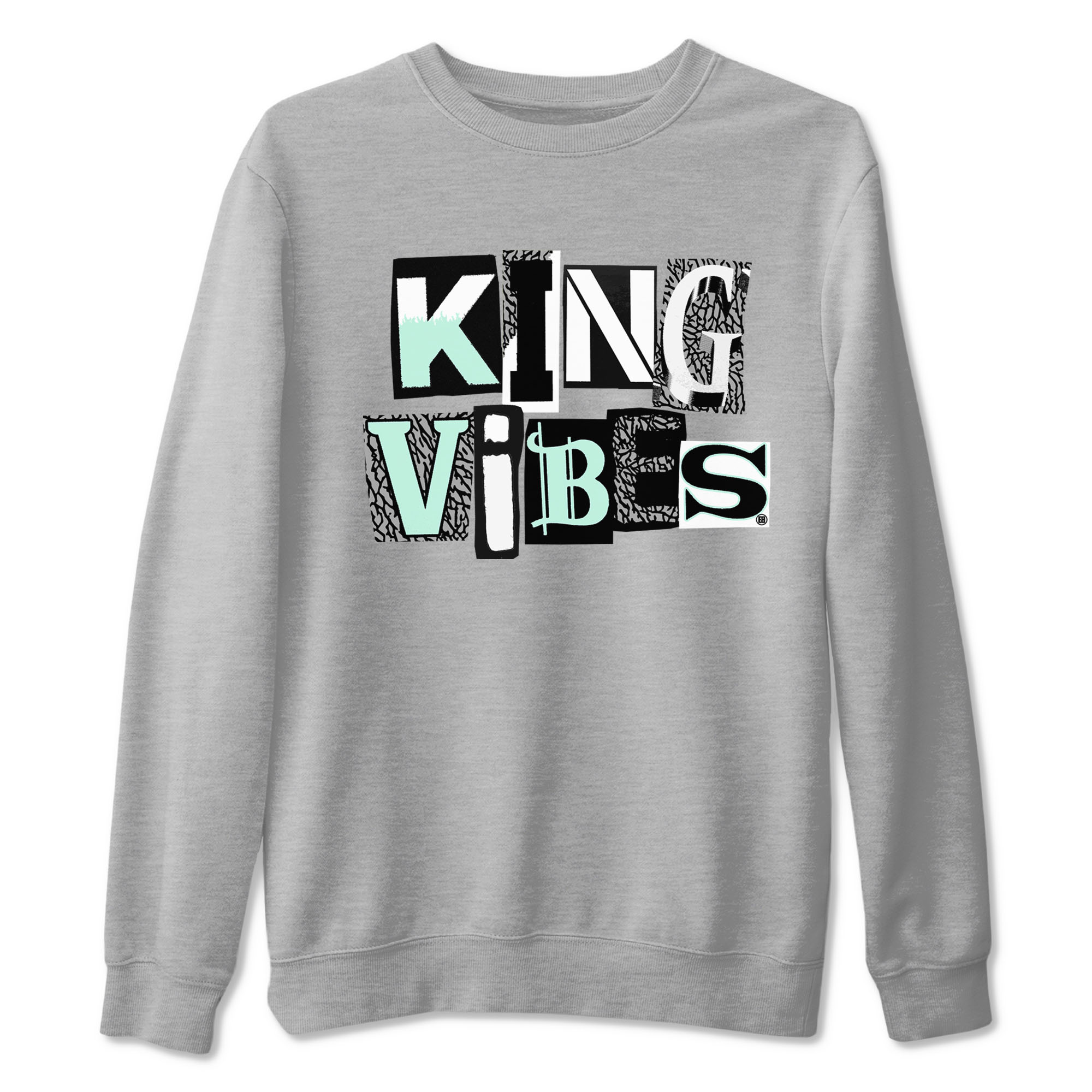 King Vibes snkmatch Tees - Air Jordan 3 Green Glow